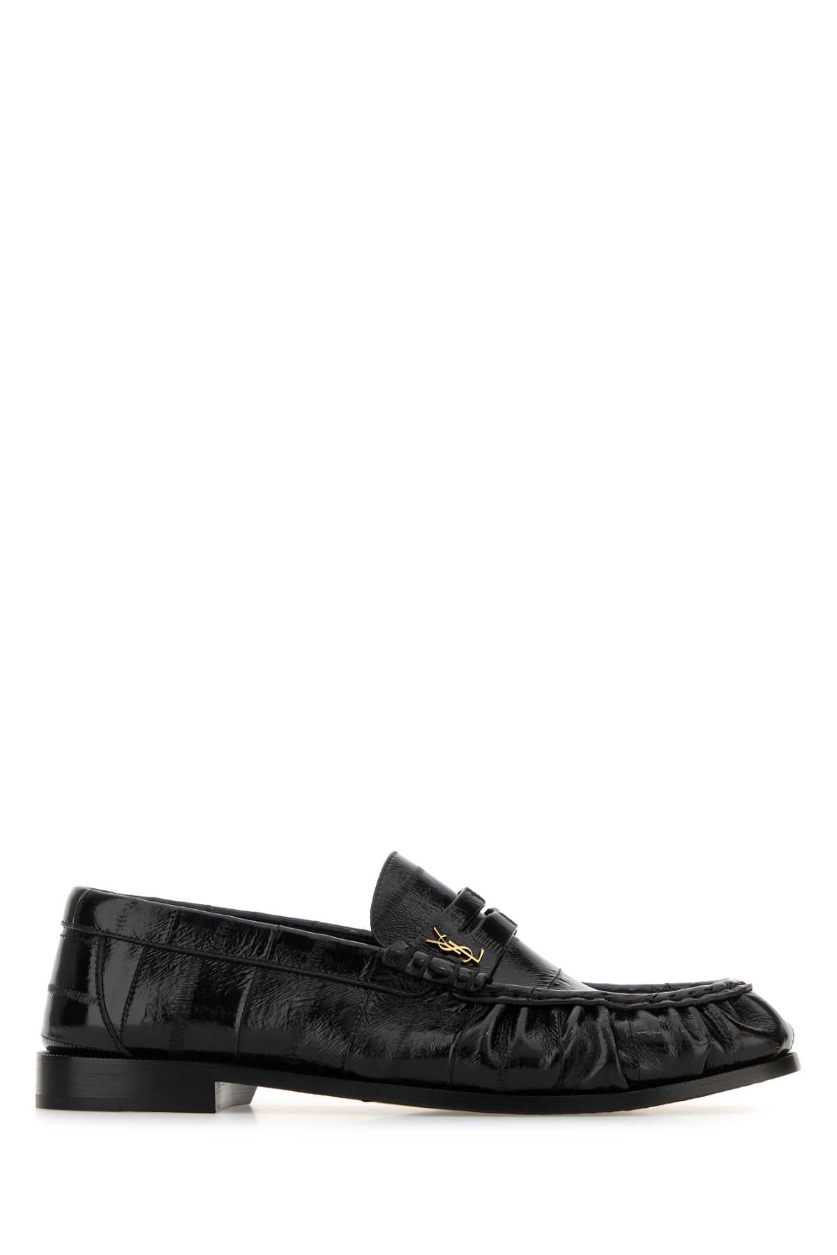 SAINT LAURENT Elegant Leather Loafers for Women