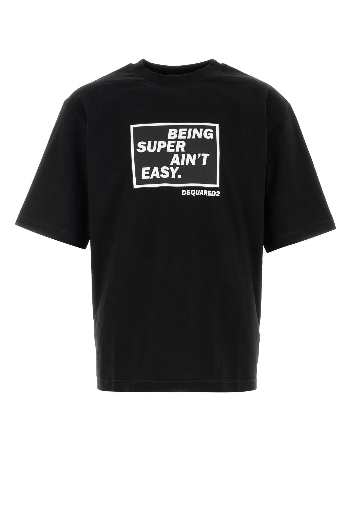 DSQUARED Oversized Cotton T-Shirt for Men - FW25 Collection