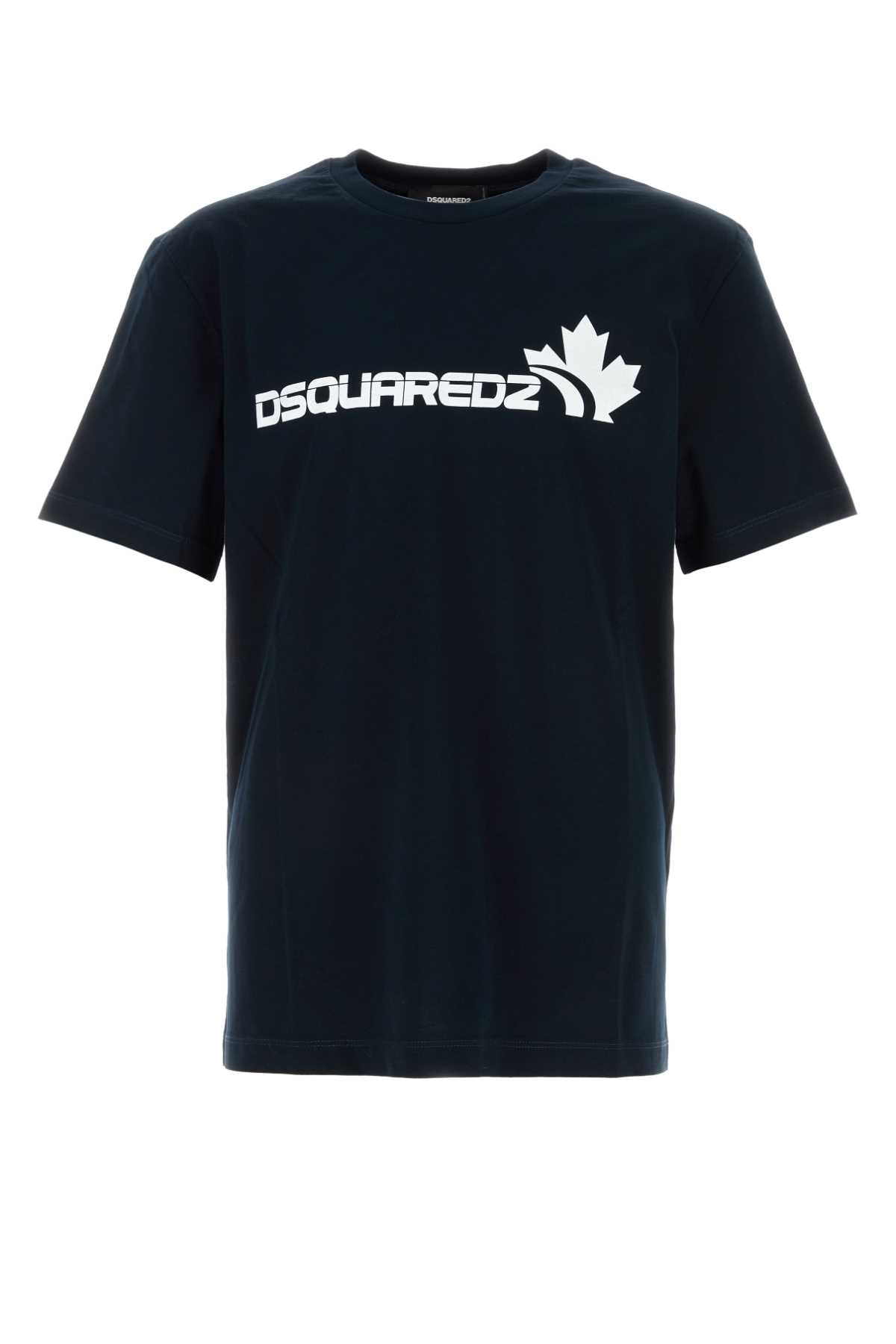 DSQUARED Classic Cotton T-Shirt for Men - FW25 Collection