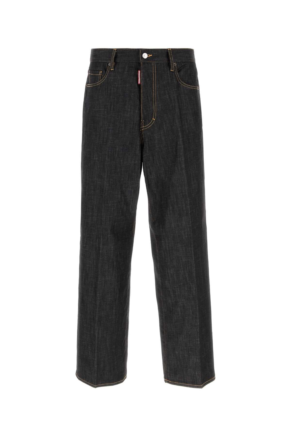 DSQUARED Loose Wide-Leg Jeans for Men - FW25 Collection