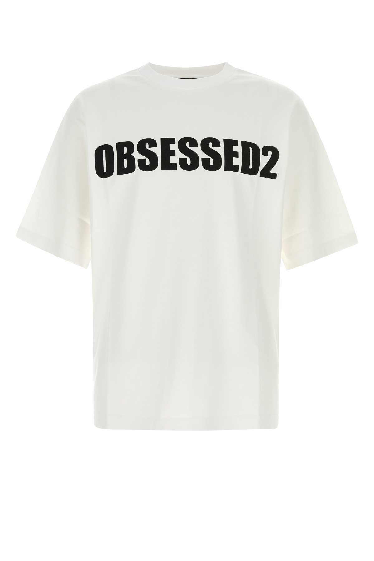 DSQUARED Essential Cotton T-Shirt for Men - FW25 Collection