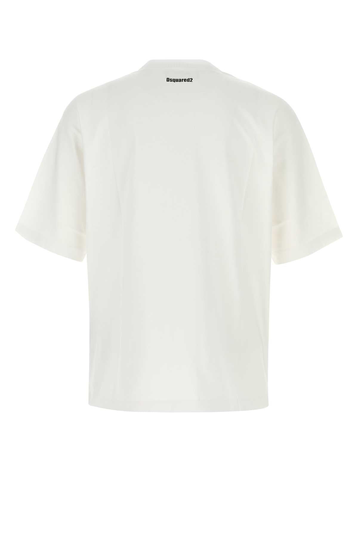 DSQUARED Essential Cotton T-Shirt for Men - FW25 Collection