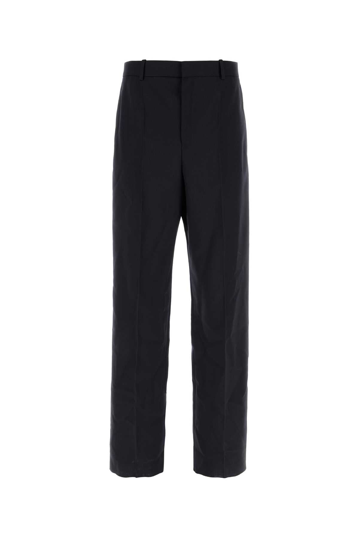 SAINT LAURENT Midnight Wool Pants - 25W Season Style