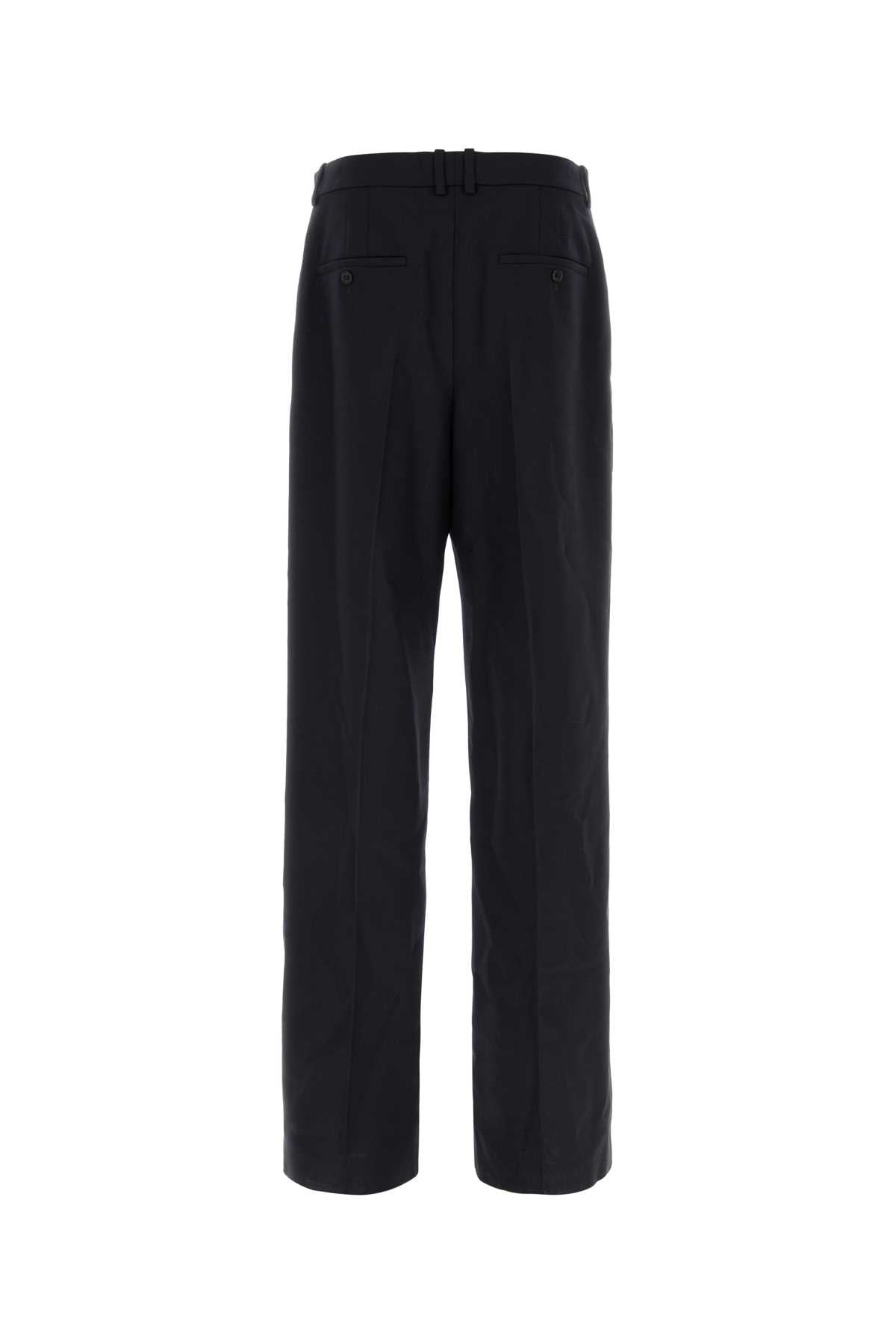 SAINT LAURENT Midnight Wool Pants - 25W Season Style