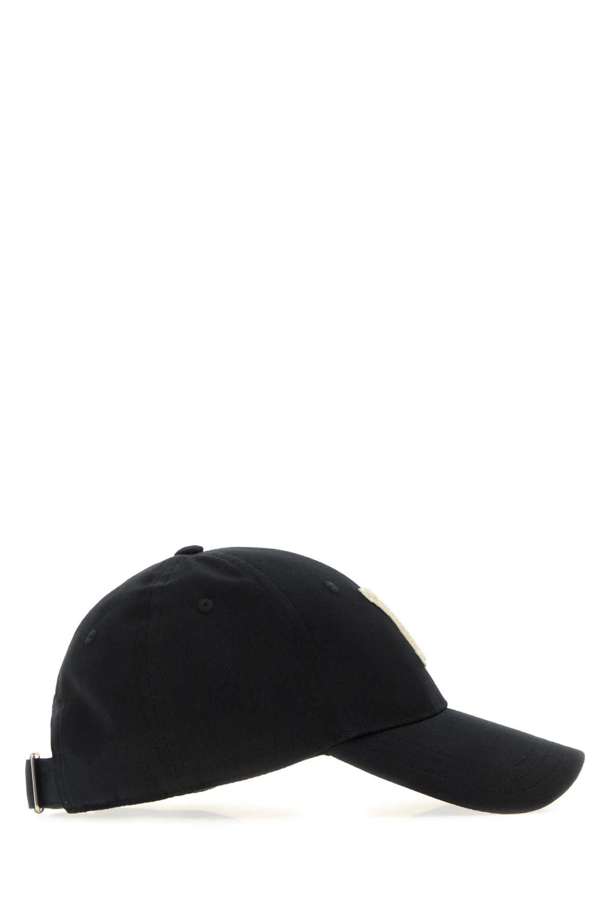 SAINT LAURENT Cotton Baseball Cap for Men - FW25 Collection