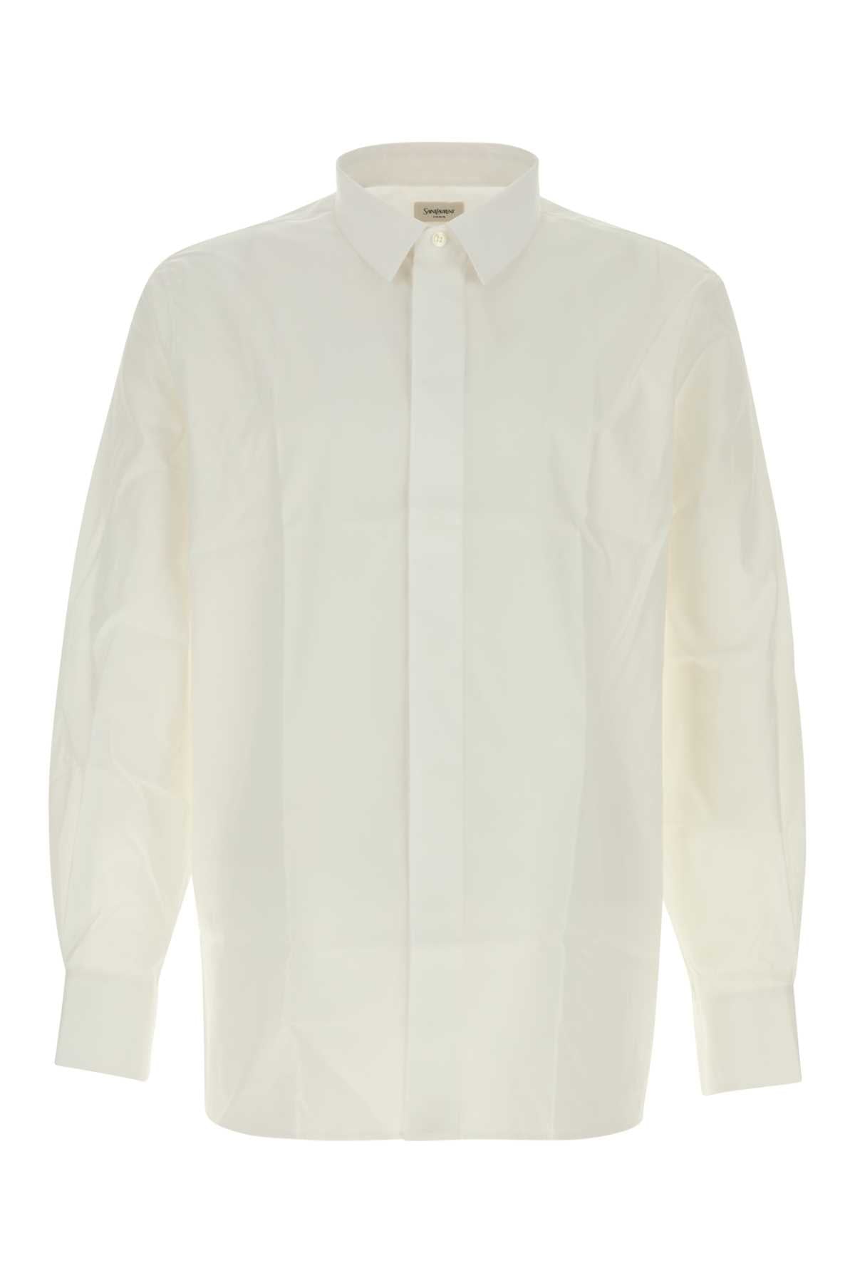 SAINT LAURENT Classic Men's Poplin Shirt