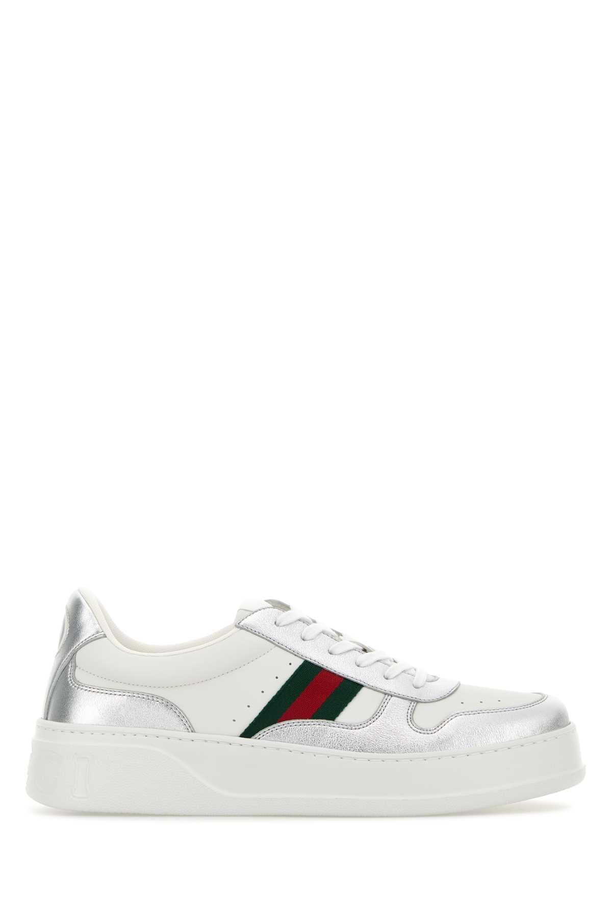GUCCI Two-tone Leather Sneakers for Men