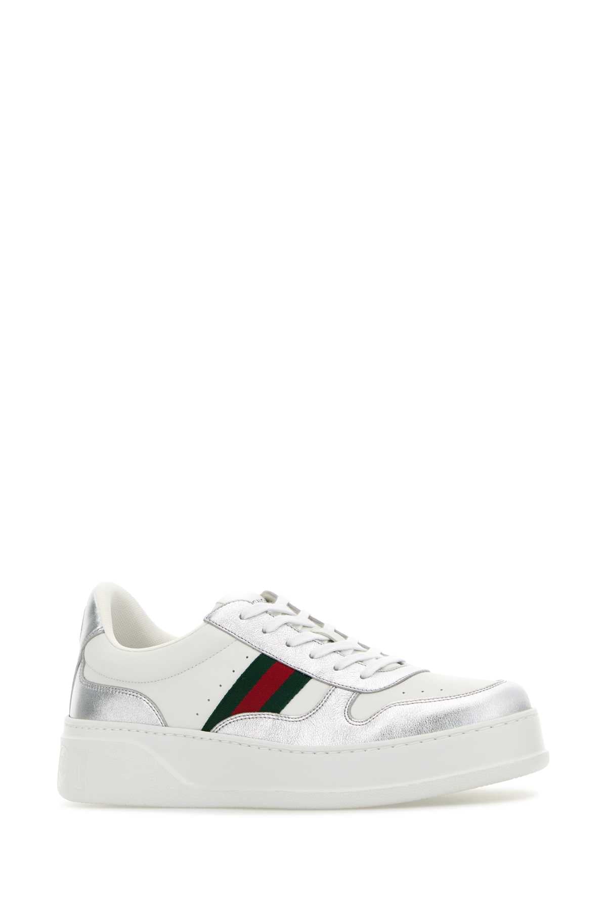 GUCCI Two-tone Leather Sneakers for Men