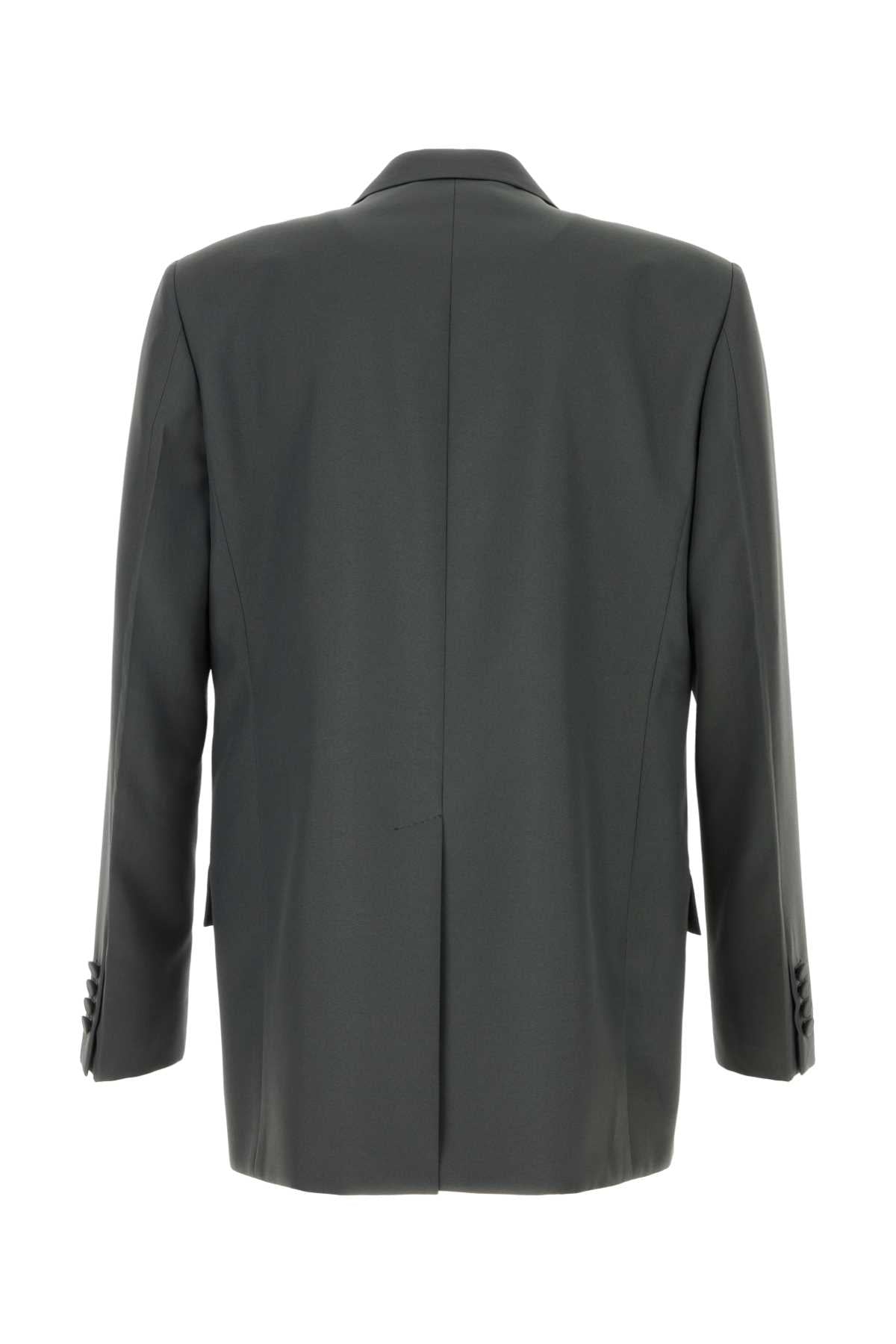 GUCCI Graphite Panama Blazer for Men