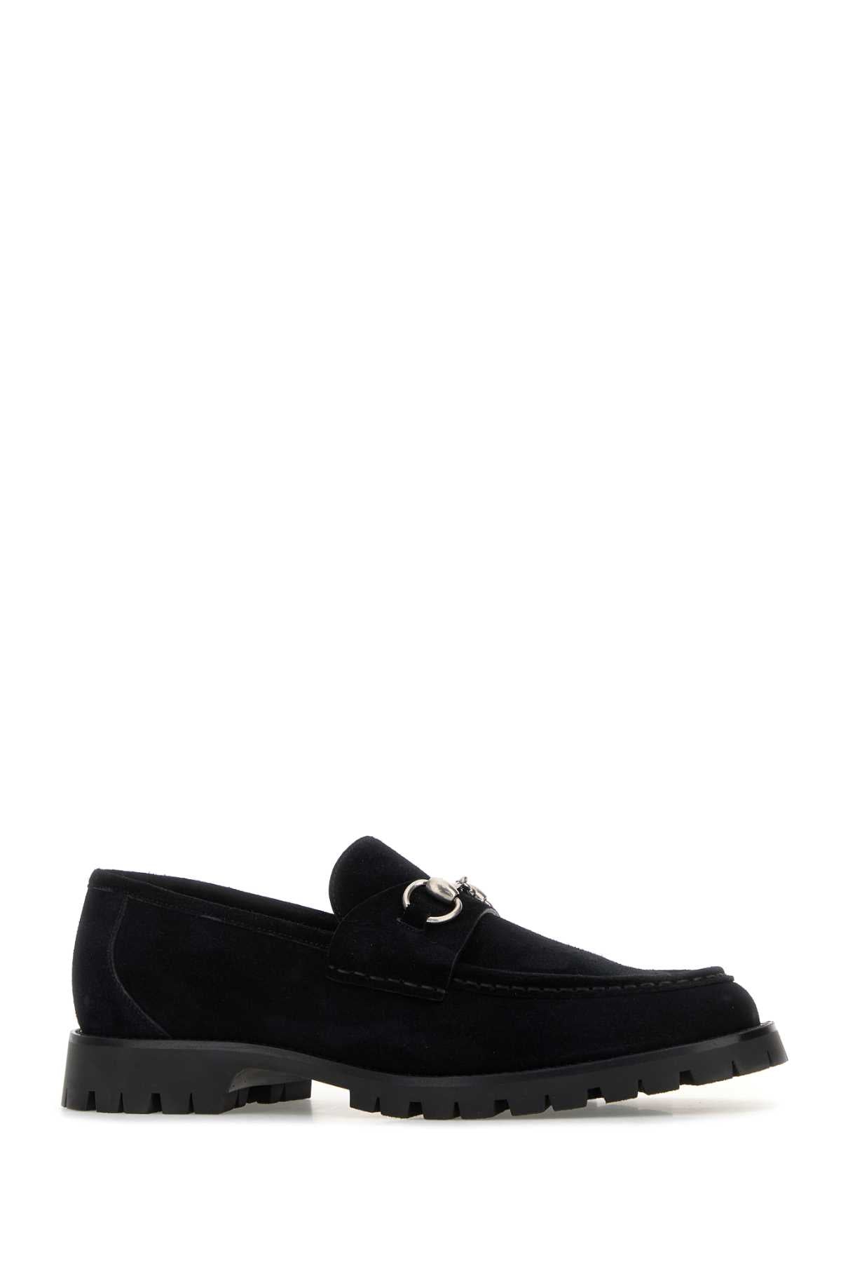 GUCCI Suede Loafers for Men - FW25 Collection