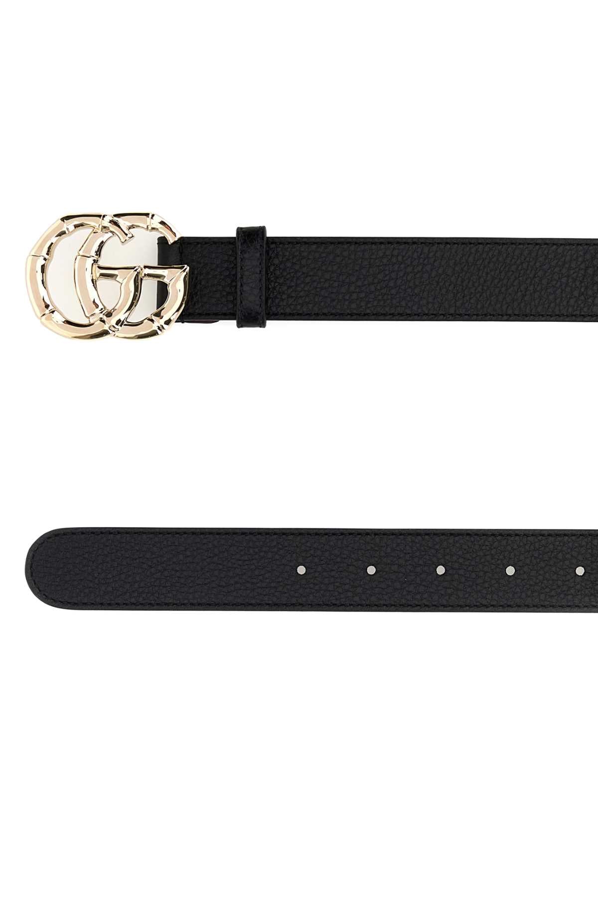 GUCCI Elegant Leather Belt - 3 cm Height