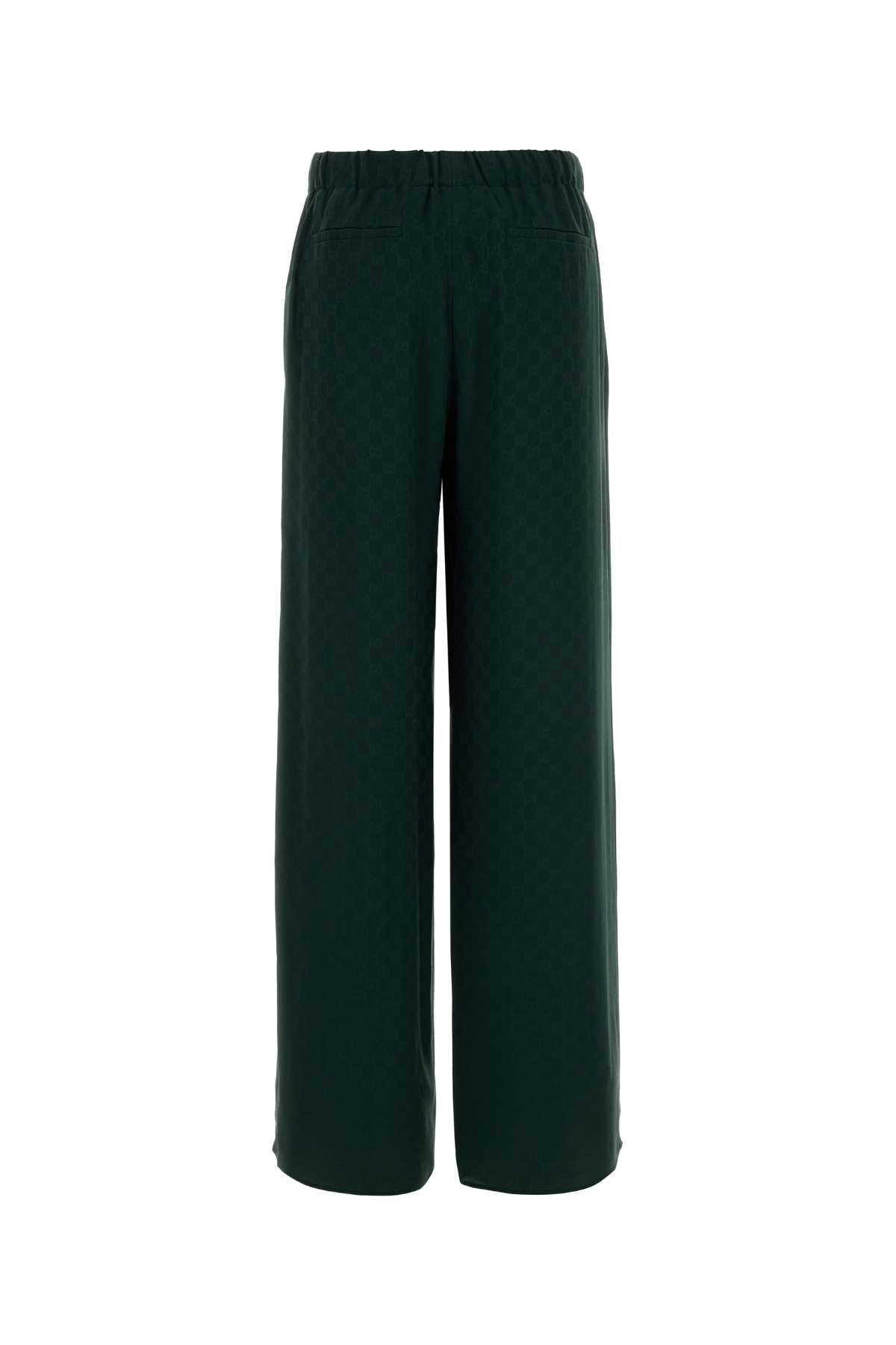 GUCCI Silk Wide-Leg Pant