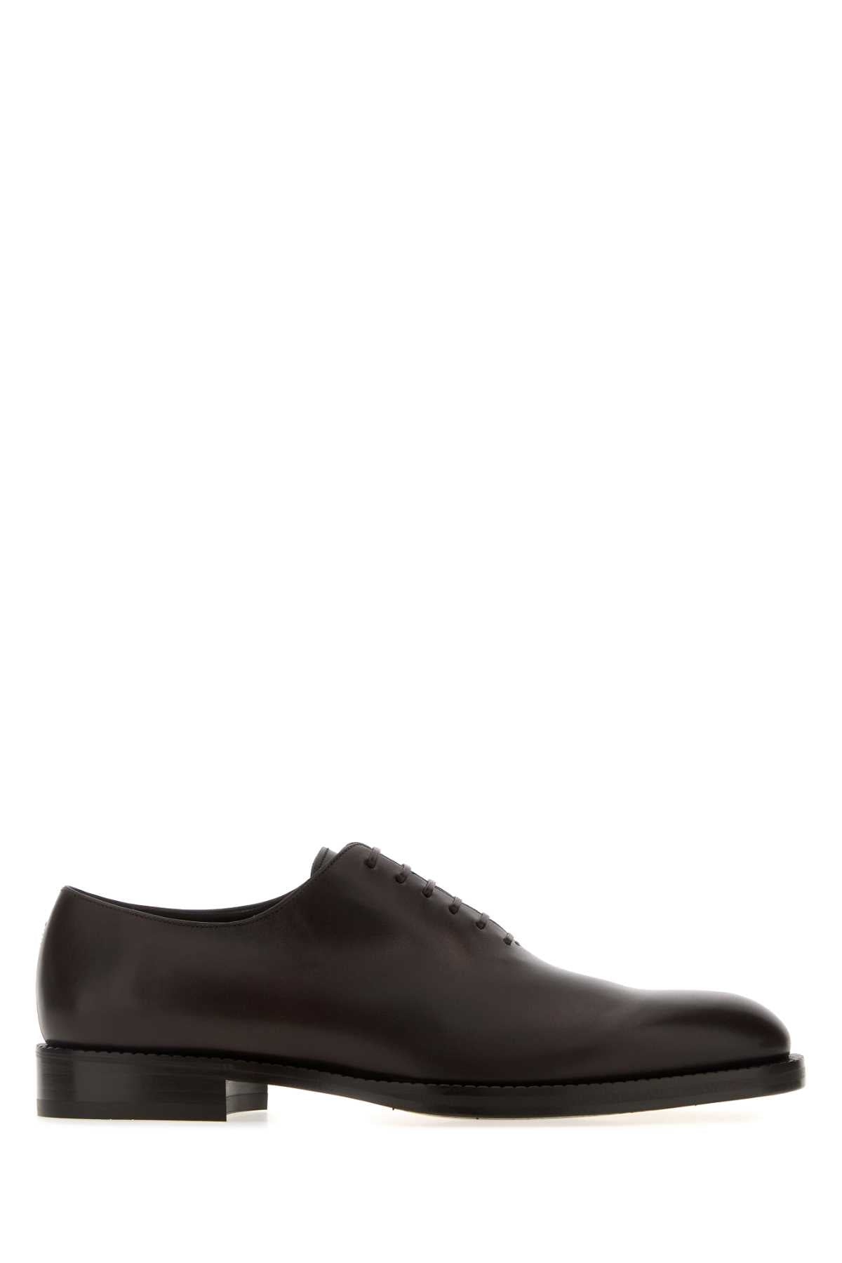 Ferragamo Men's Premium Lace-Up Leather Shoes