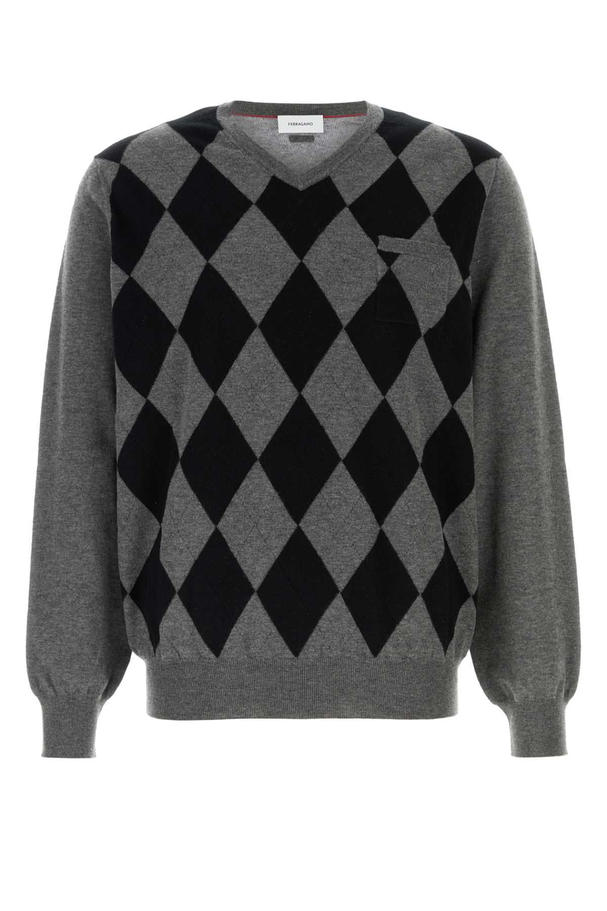 Ferragamo Classic Wool Sweater for Men - Size Available