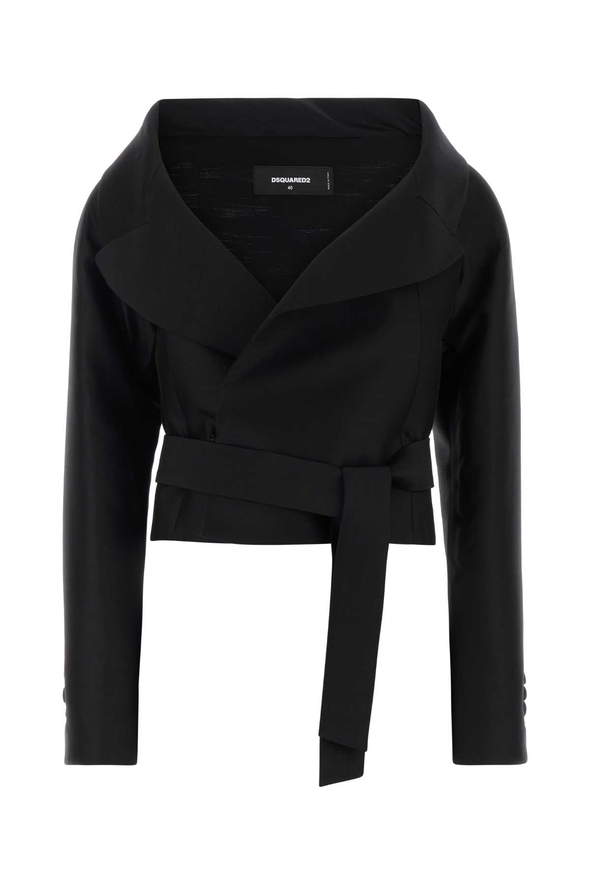 DSQUARED Sophisticated Wool Blend Opera Blazer for Women