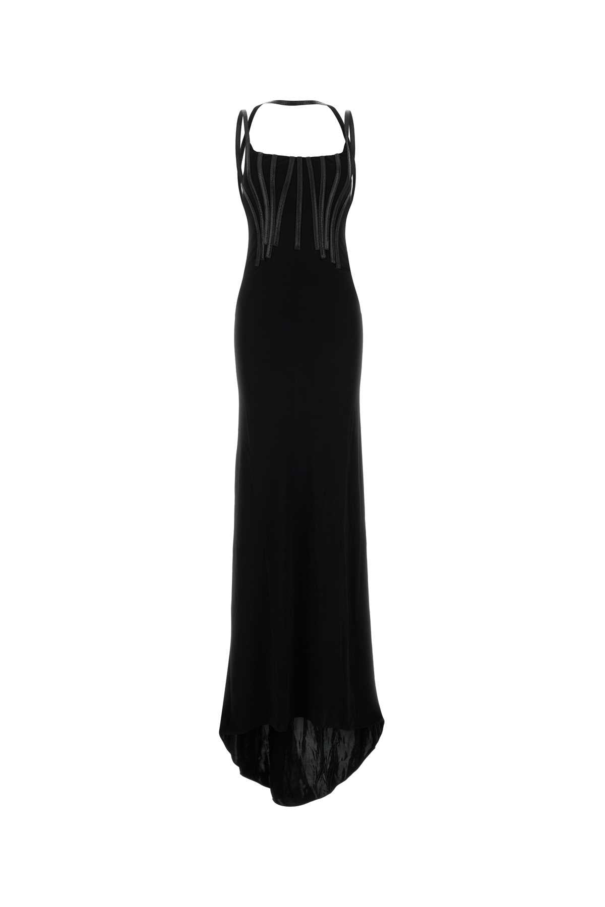 DSQUARED Crepe Long Dress for Women - FW25 Collection