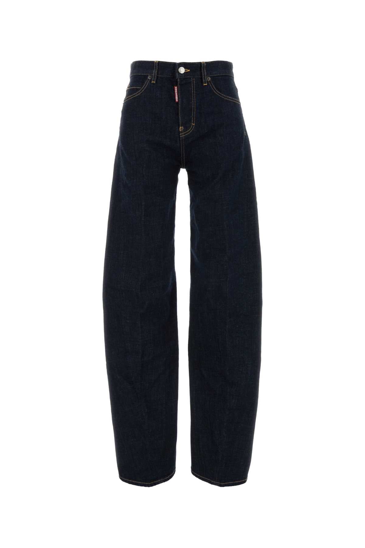 DSQUARED Twisted Stretch Denim Jeans for Women