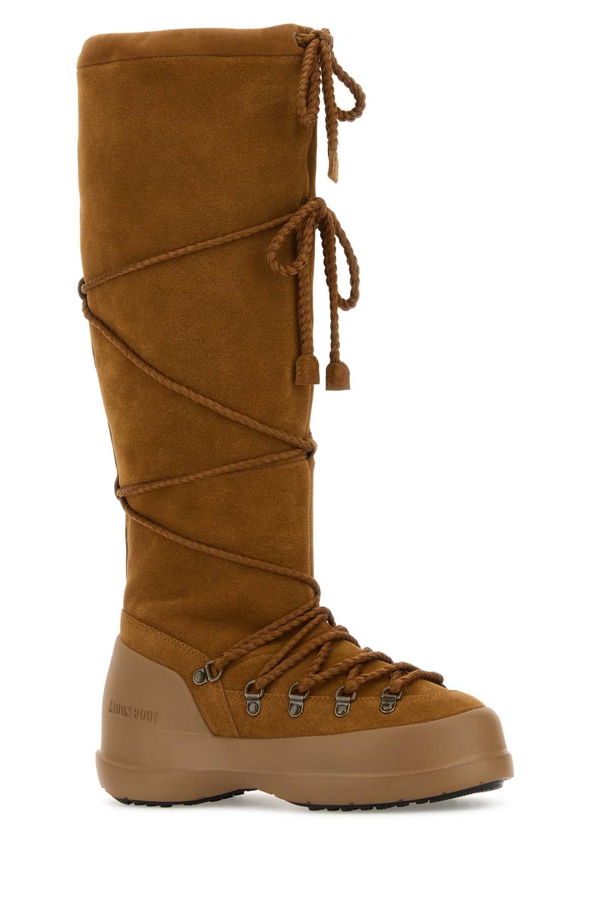 MOON BOOT Luna Mini Suede Boots for Women