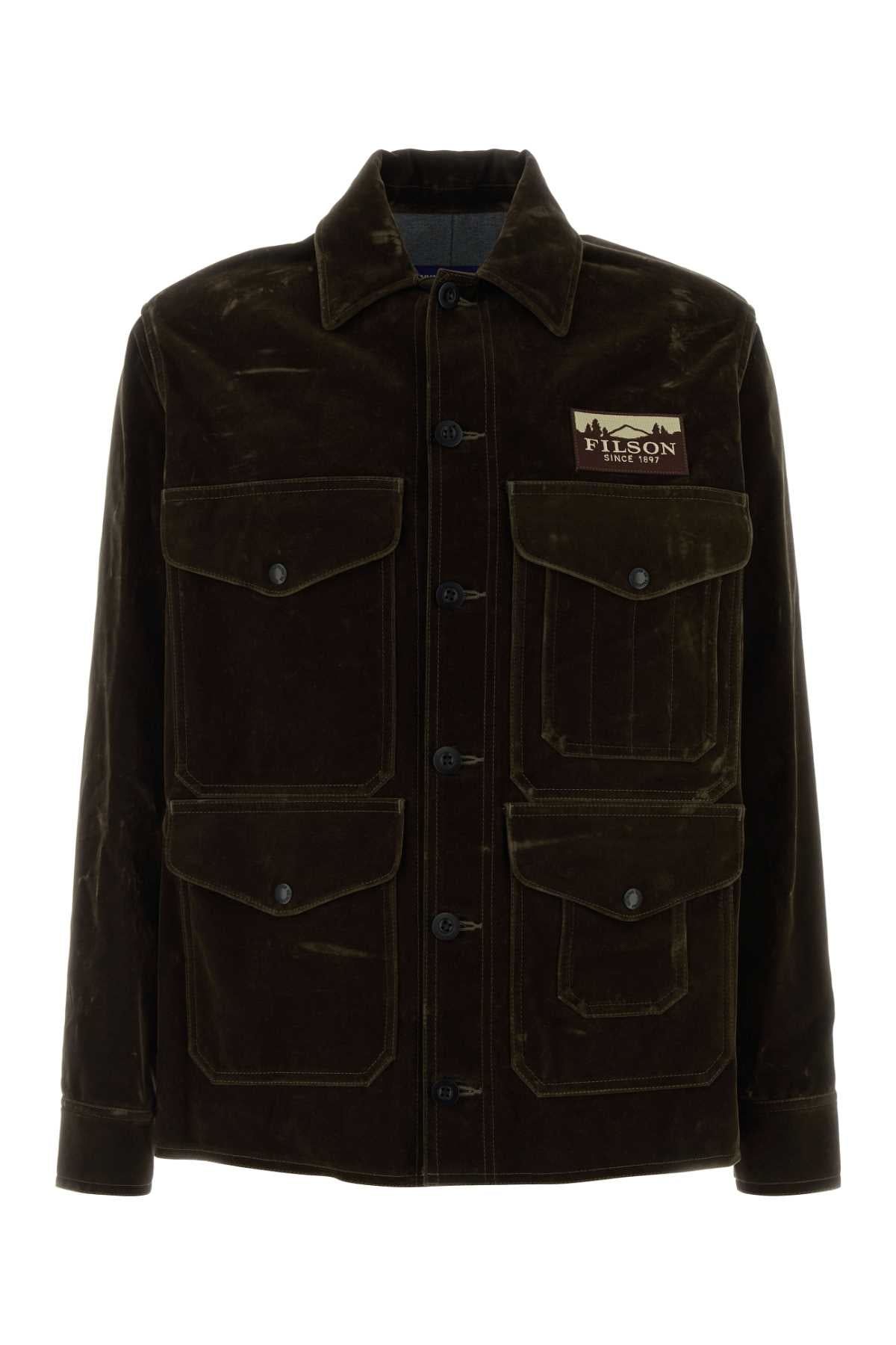 JUNYA WATANABE Luxurious Velvet Jacket for Men - Season 25W