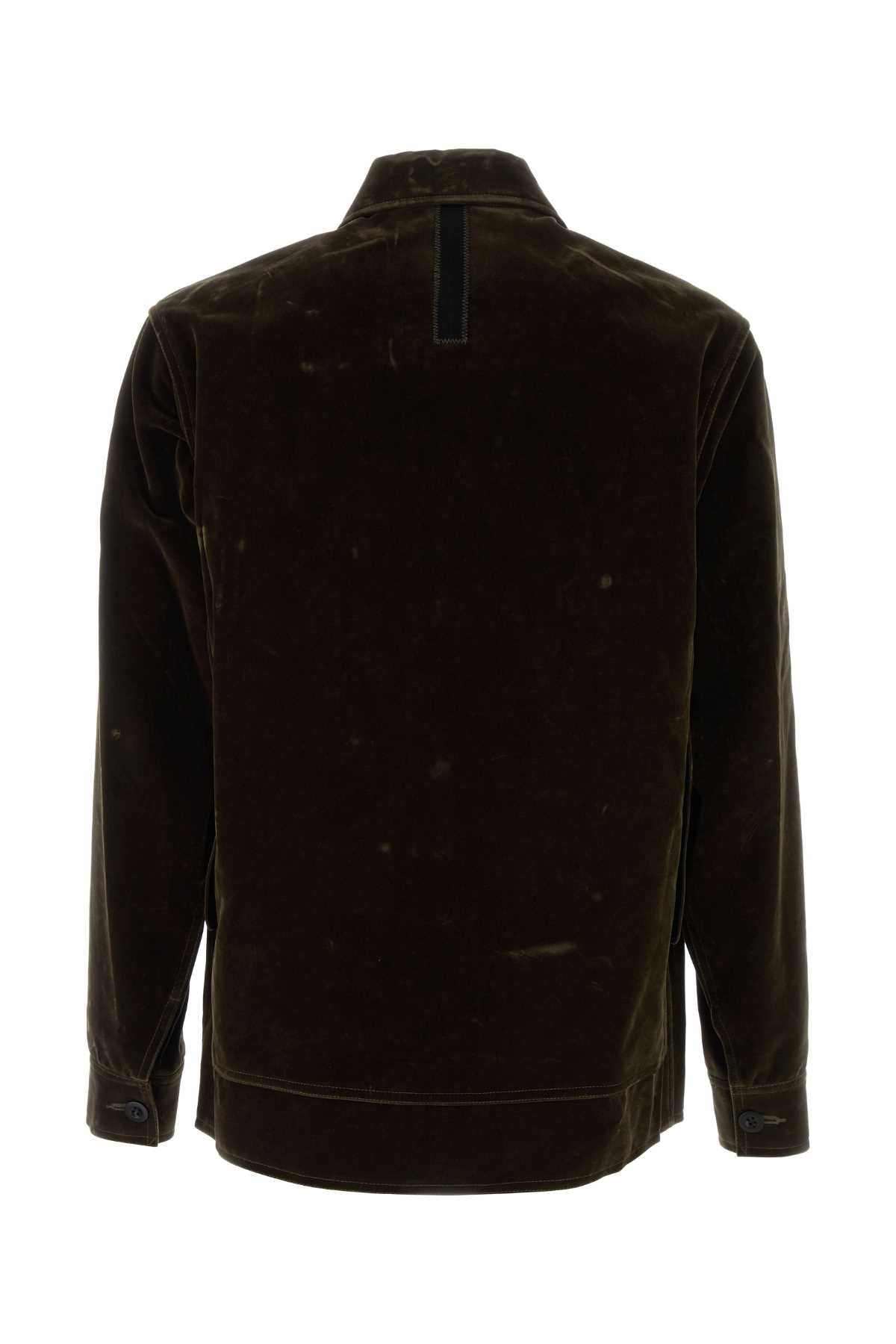 JUNYA WATANABE Luxurious Velvet Jacket for Men - Season 25W