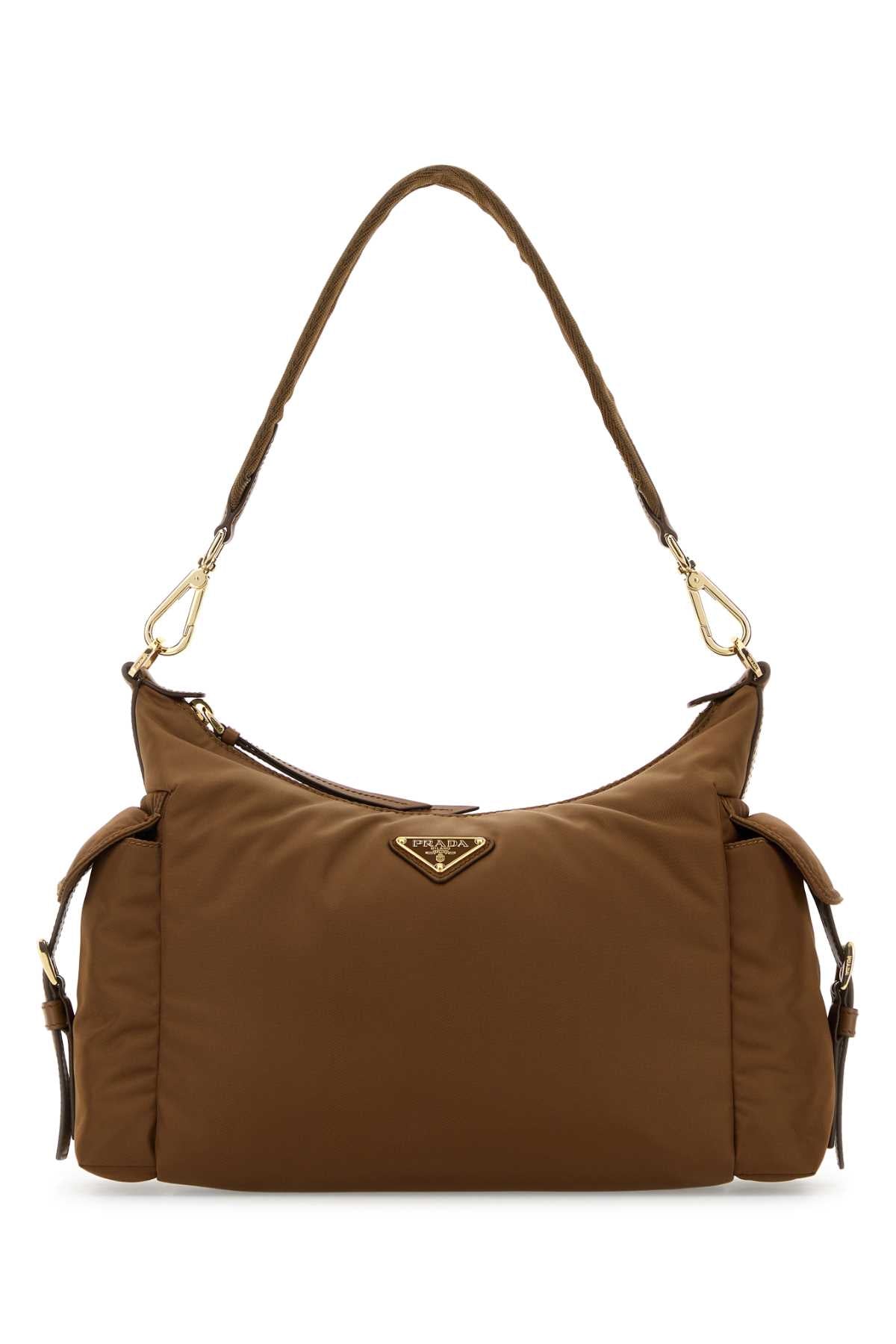 PRADA Recycled Nylon Shoulder Handbag - 32cm