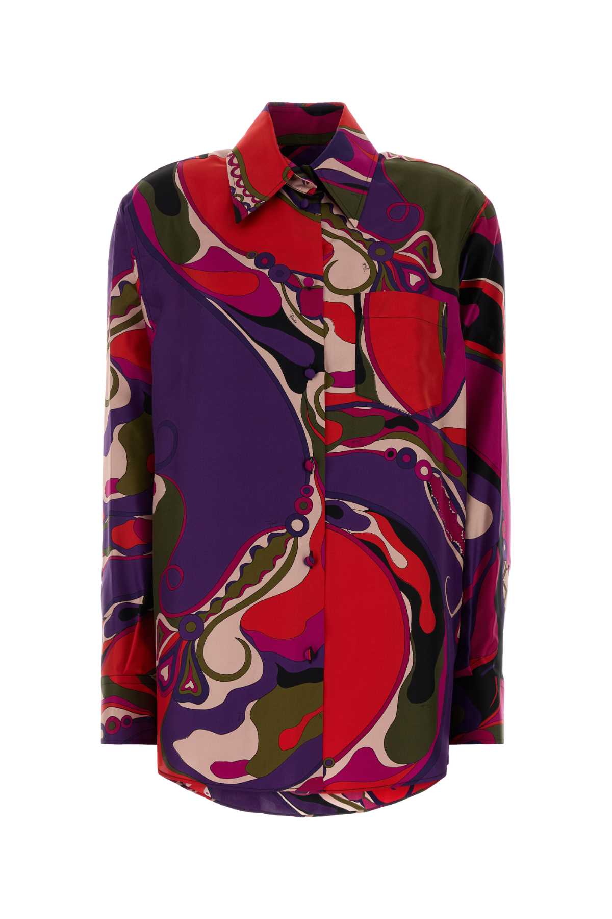 EMILIO PUCCI Silk Printed Shirt for Women