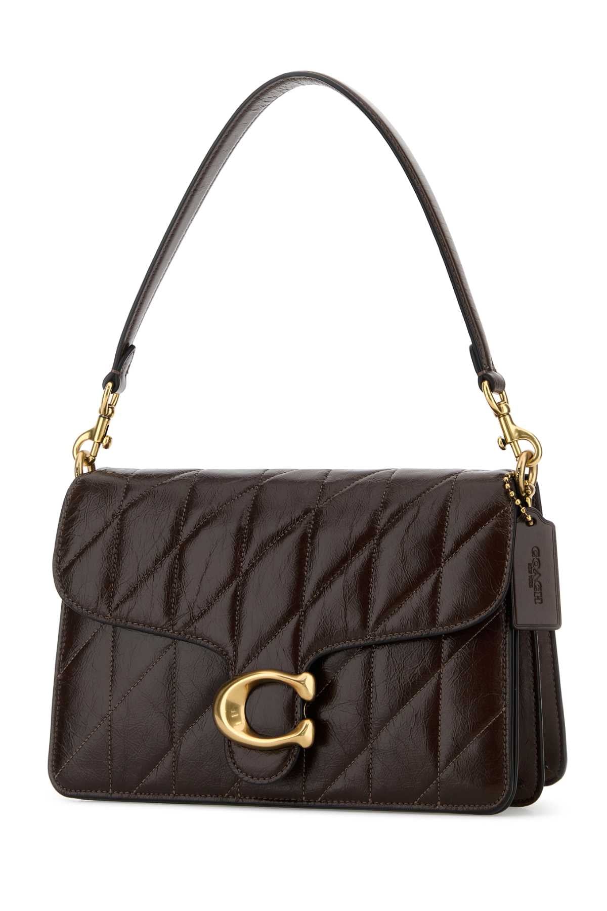 COACH NEW YORK Leather Tabby Shoulder Handbag - 26 cm x 17 cm x 9 cm