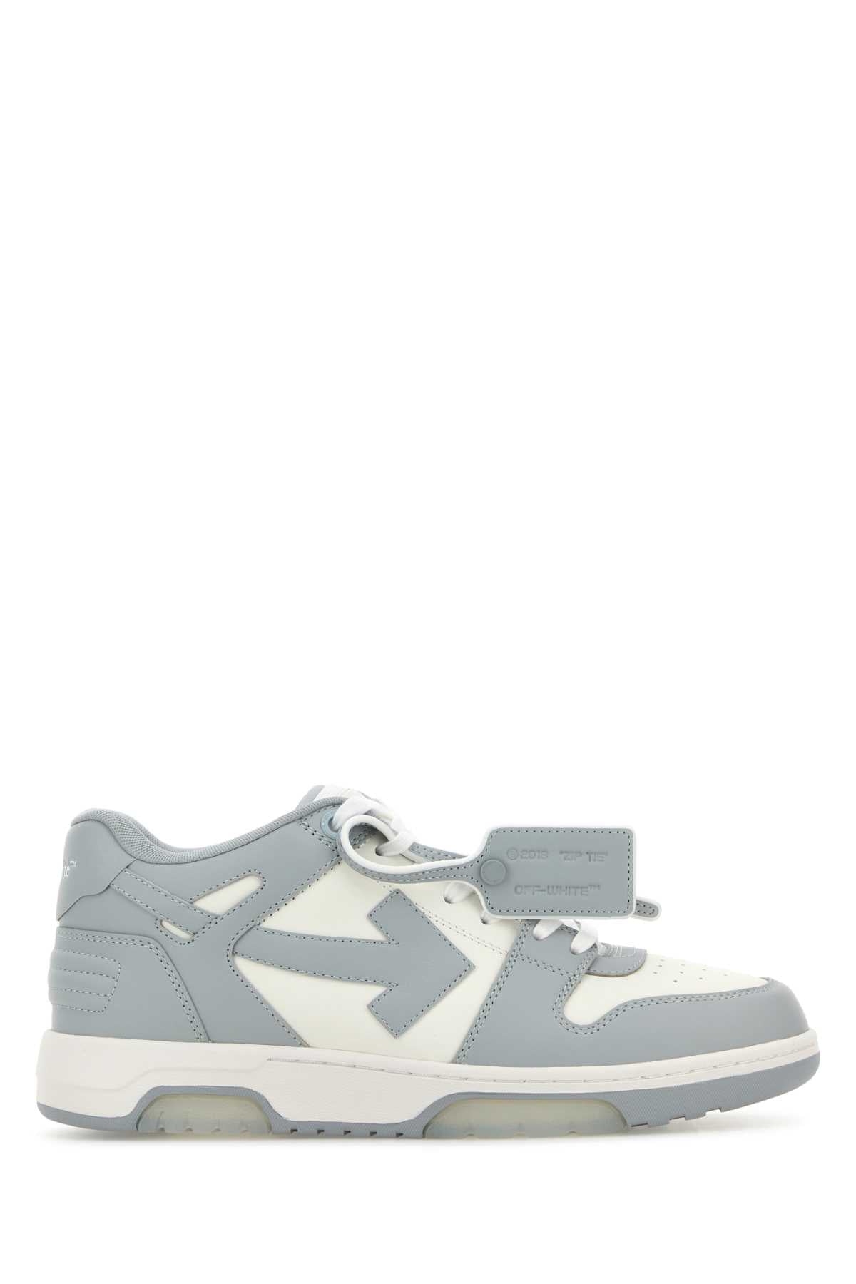 OFF WHITE Two-tone Leather Out Of Office Sneakers for Men