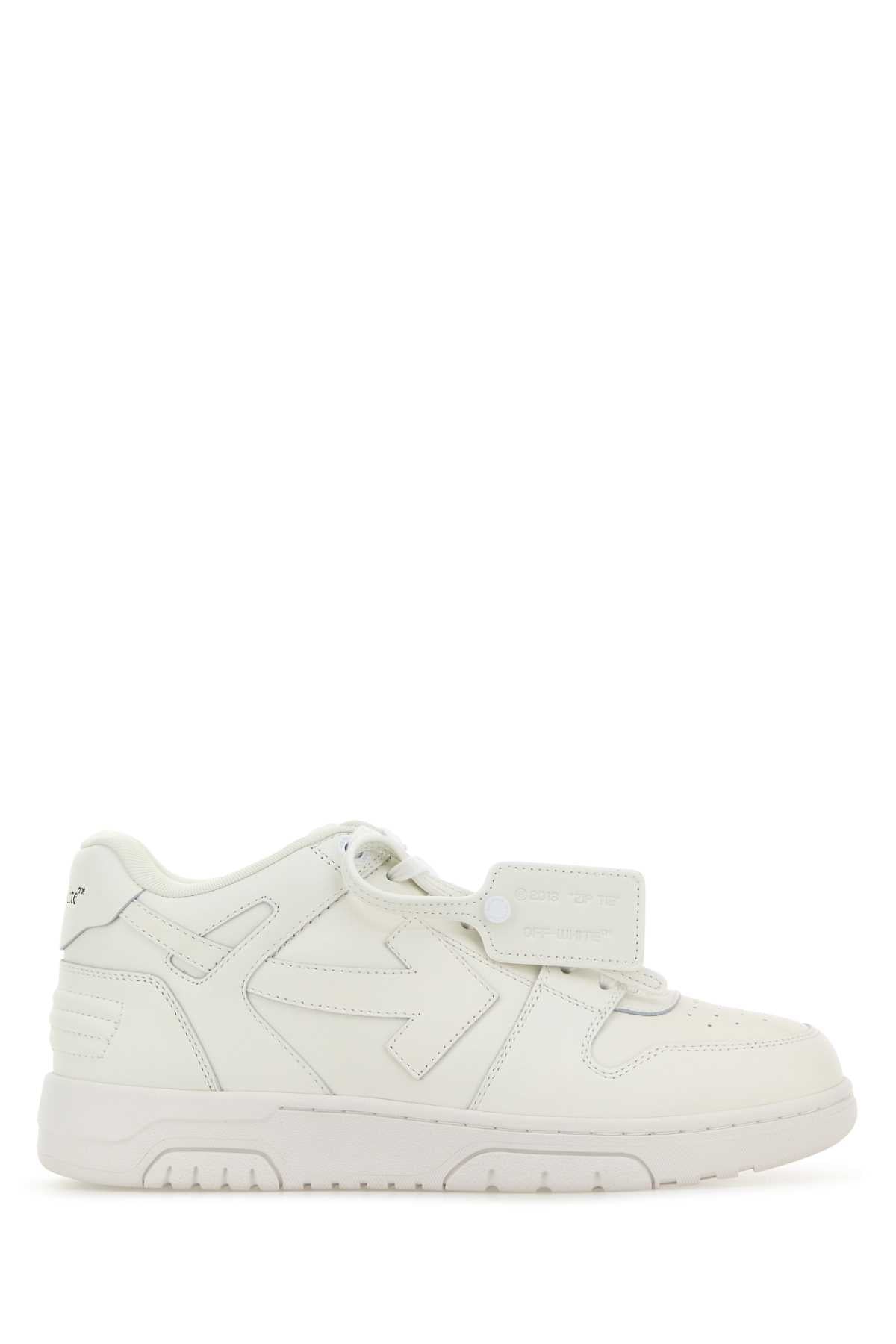 OFF WHITE Leather Out of Office Sneaker for Men