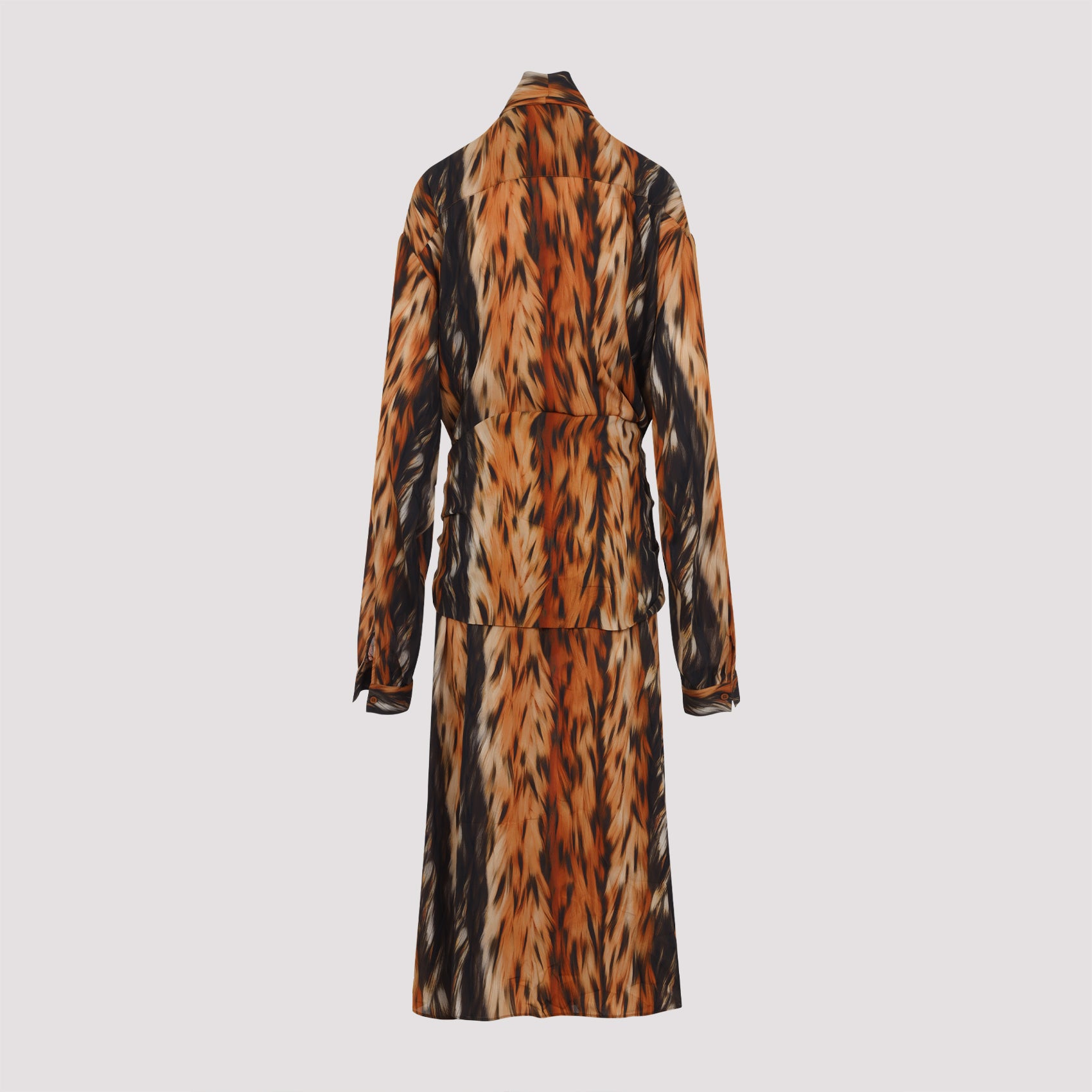 BALENCIAGA Knotted Midi Dress for Men