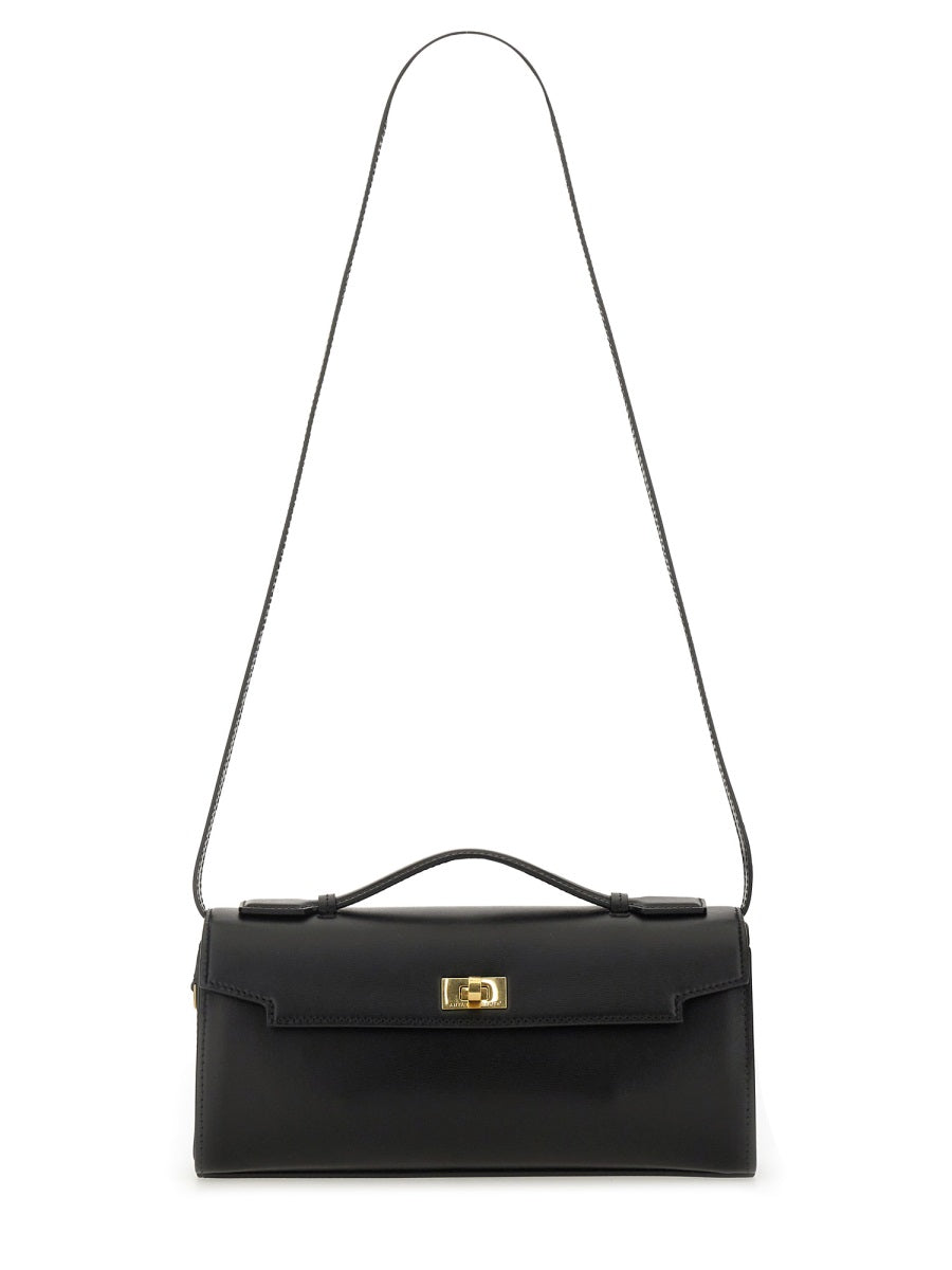 ANYA HINDMARCH Mini Mortimer Leather Clutch