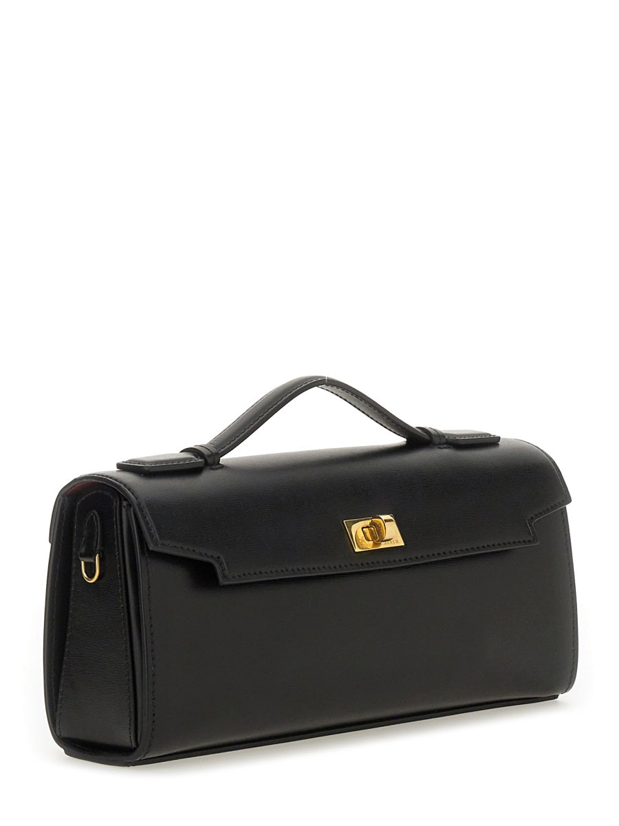 ANYA HINDMARCH Mini Mortimer Leather Clutch