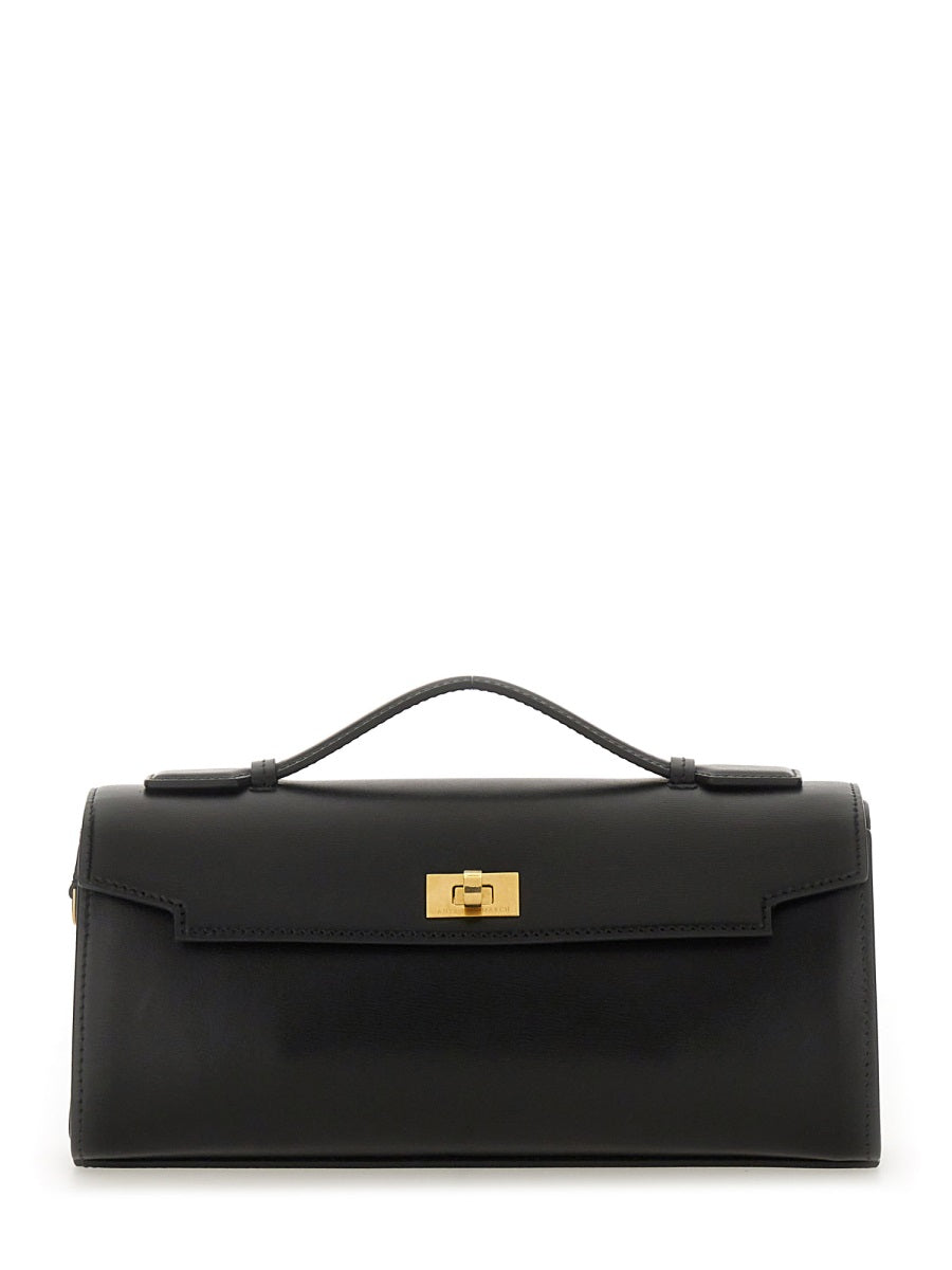 ANYA HINDMARCH Mini Mortimer Leather Clutch