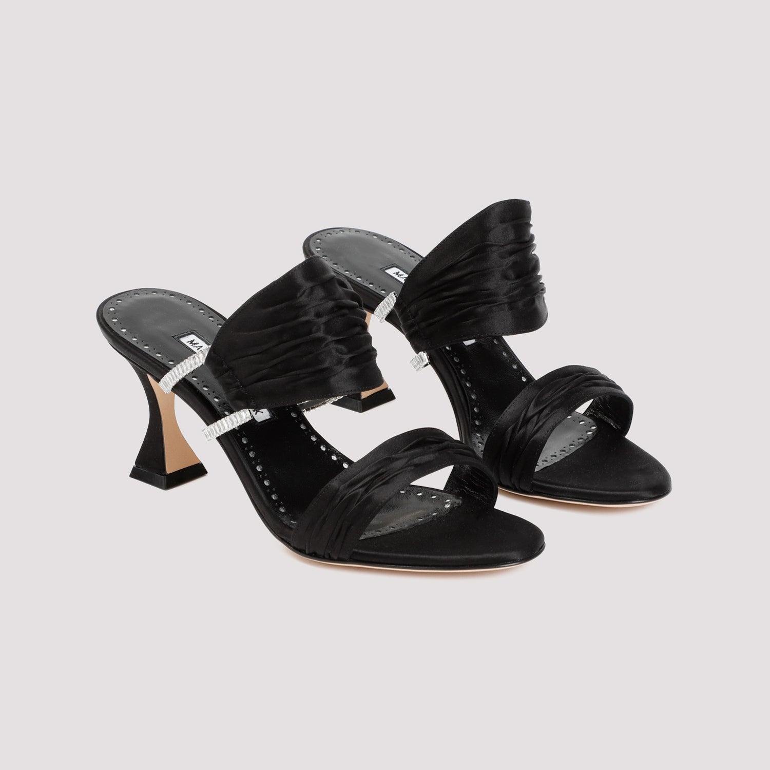 MANOLO BLAHNIK Chinap Sandal with 7cm Heel Height