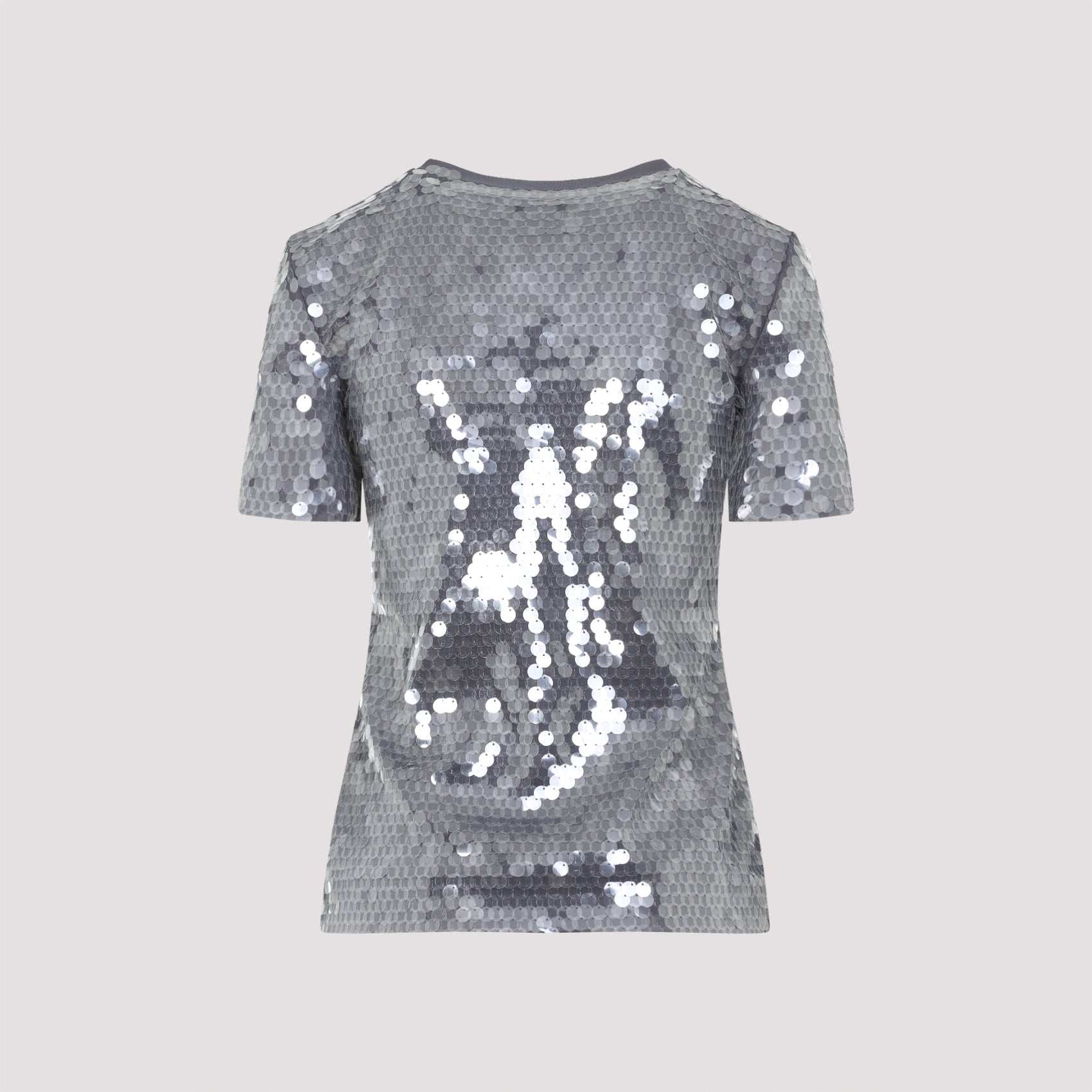 SPORTMAX Sequined T-Shirt for Men - SS25 Collection