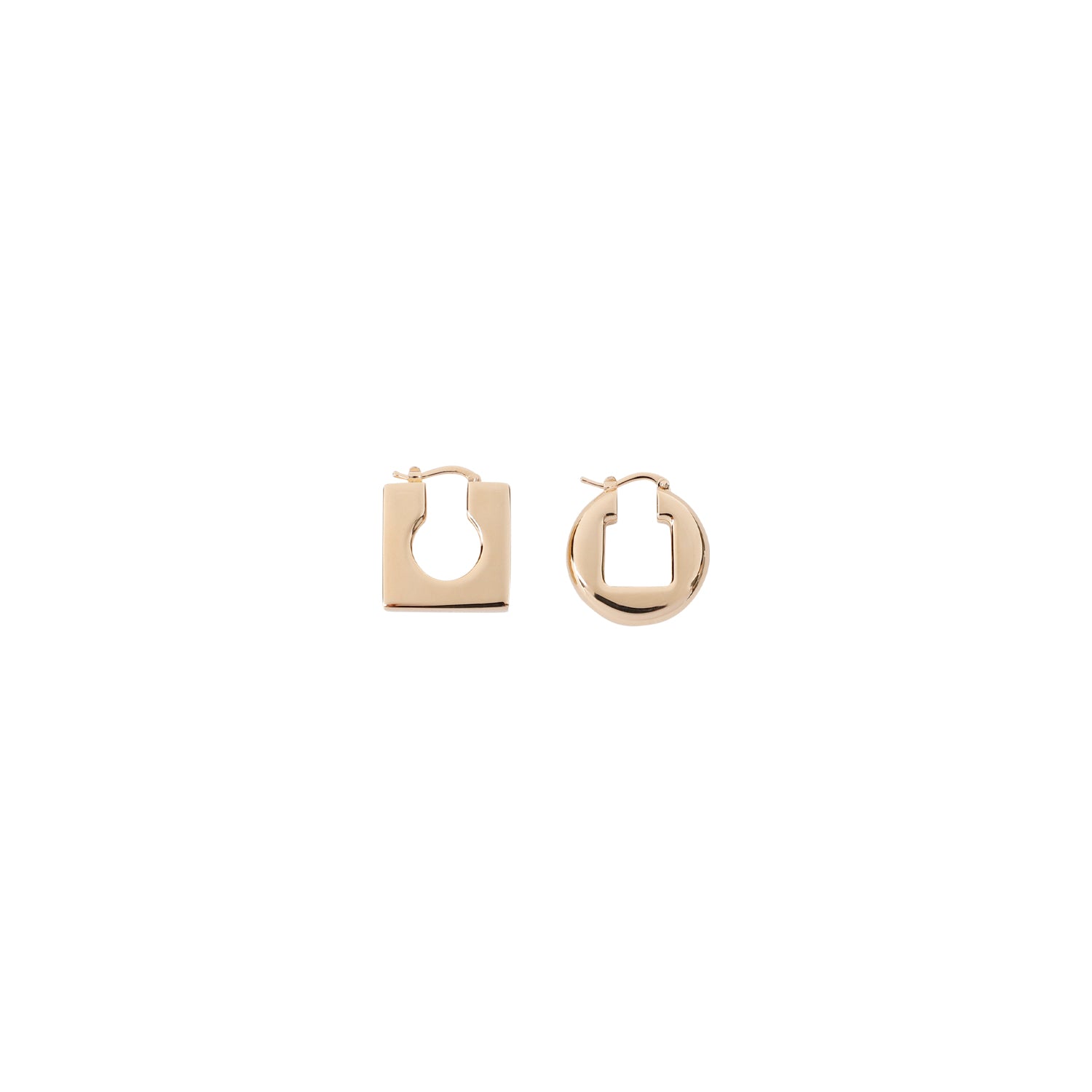 JACQUEMUS Elegant Square Hoop Earrings