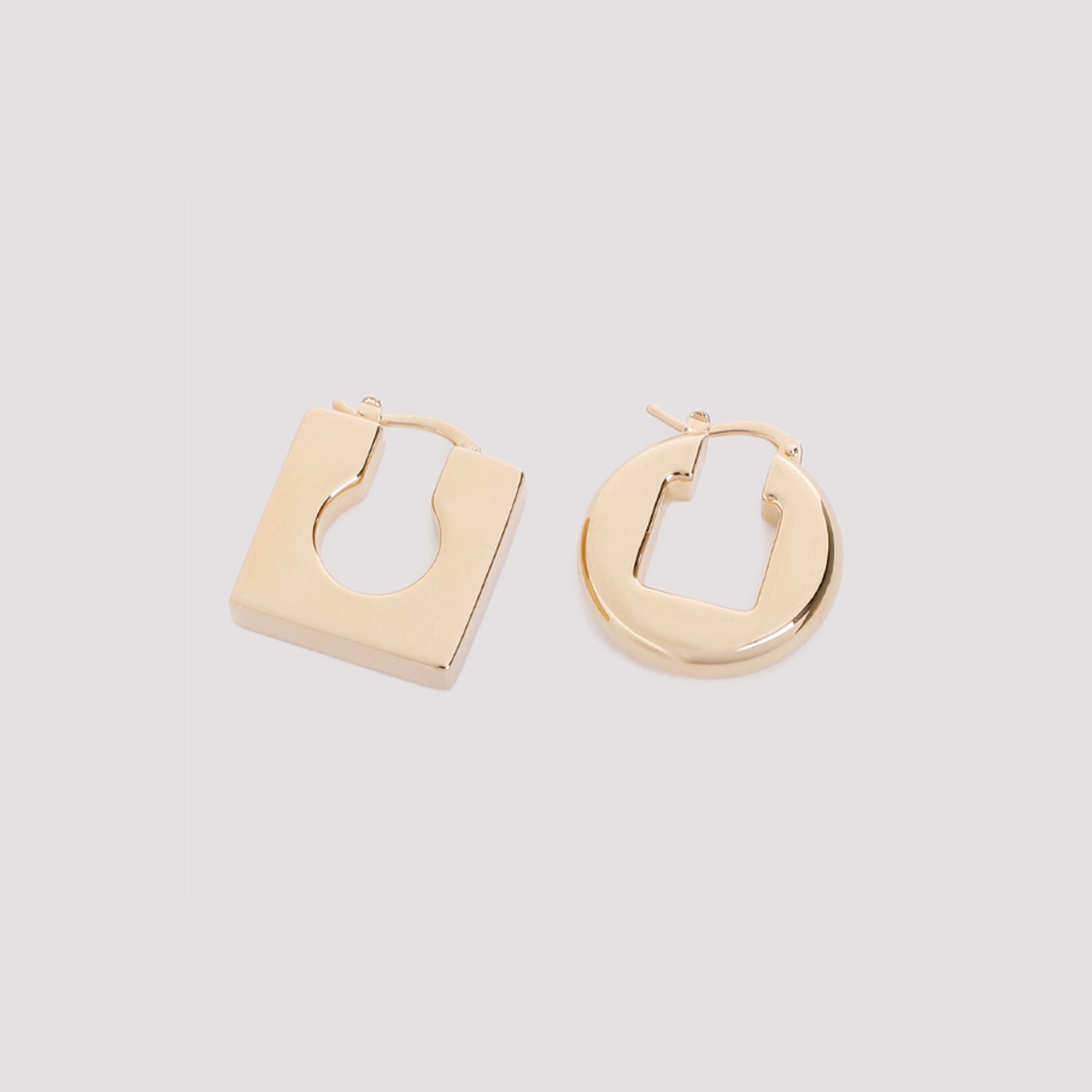 JACQUEMUS Elegant Square Hoop Earrings