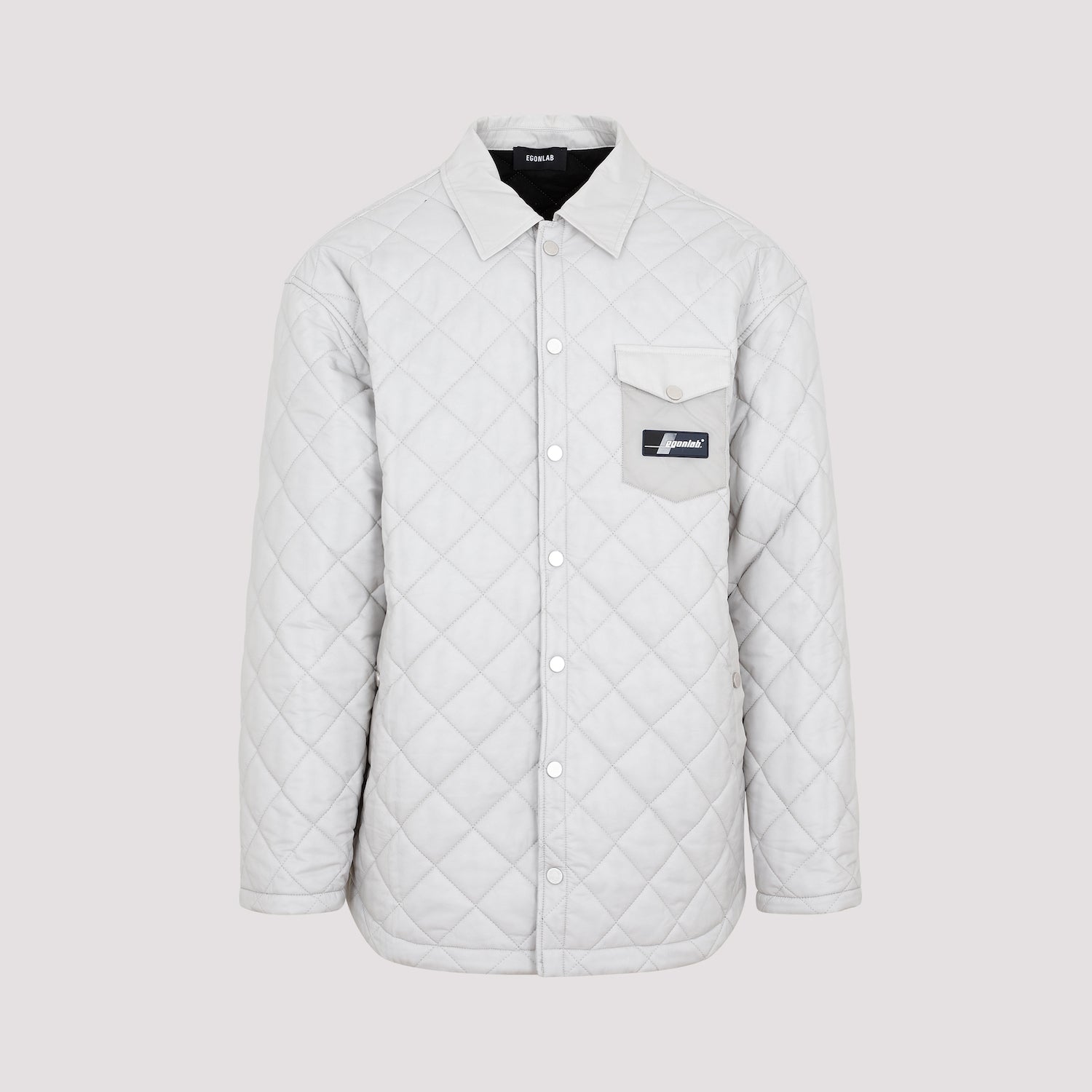 EGONLAB Quilted Mini Shirt for Men