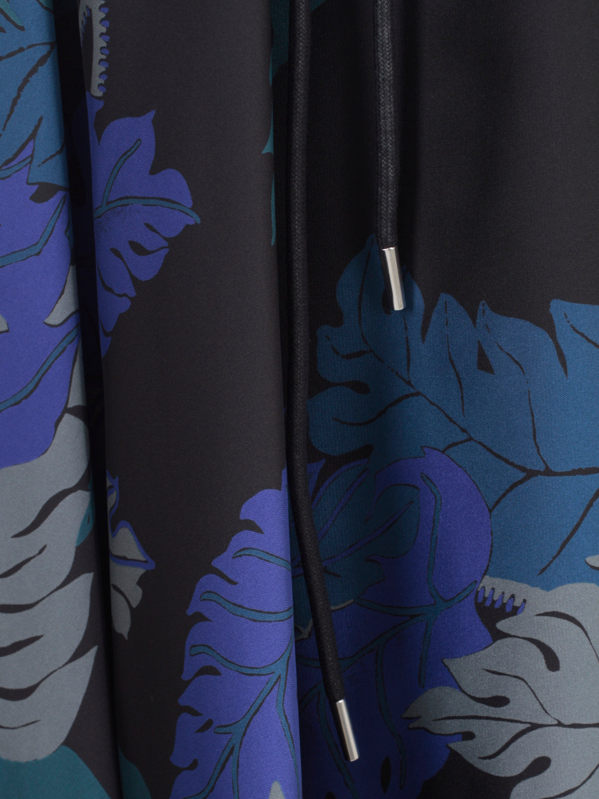 SACAI Asymmetric Mini Skirt with Elastic Waist