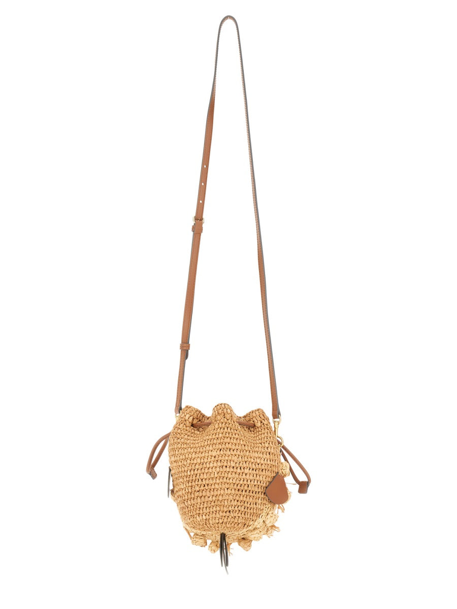 ANYA HINDMARCH Stylish Raffia Shoulder Bag for Women - Fall/Winter 2025