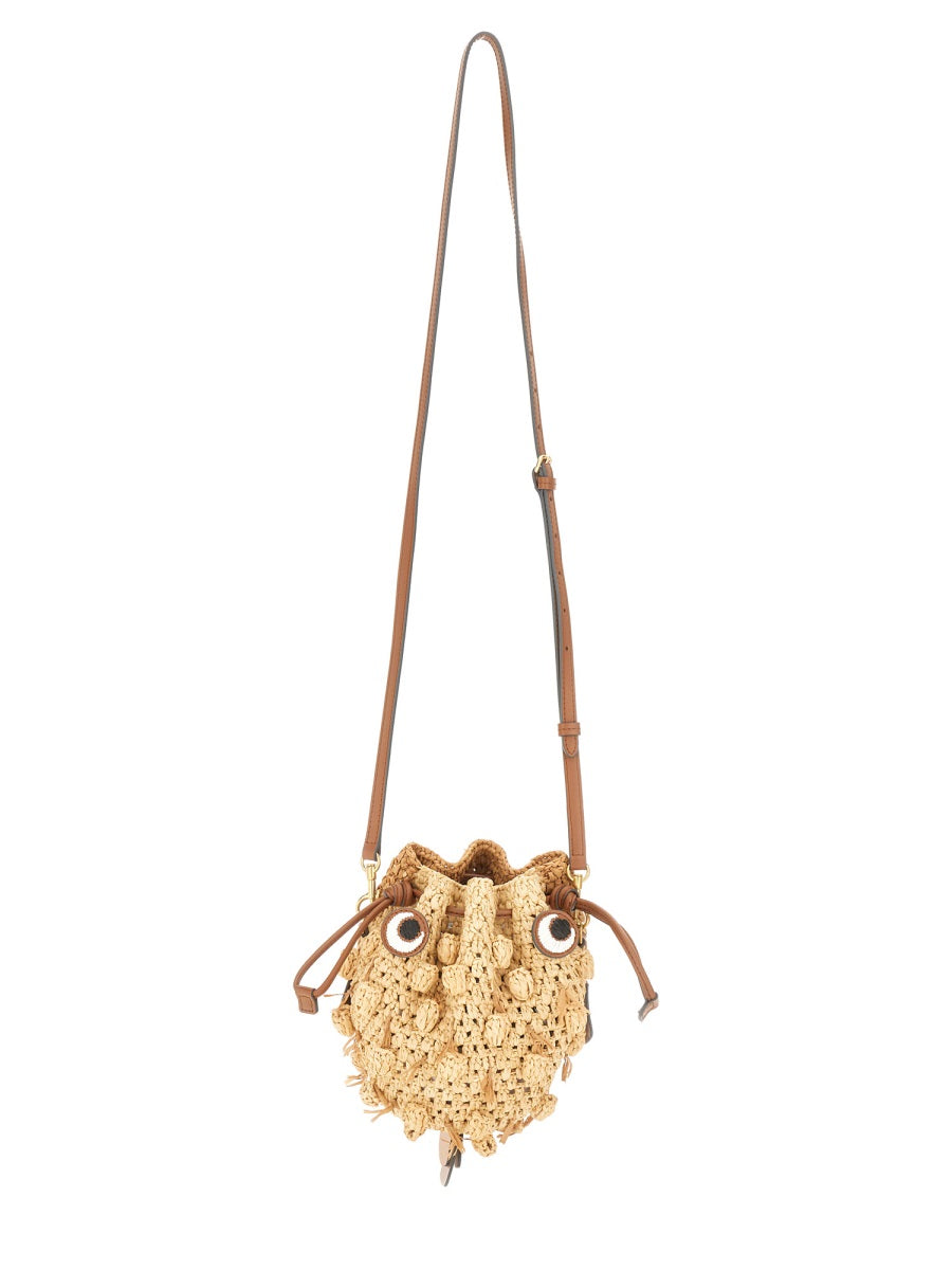 ANYA HINDMARCH Stylish Raffia Shoulder Bag for Women - Fall/Winter 2025
