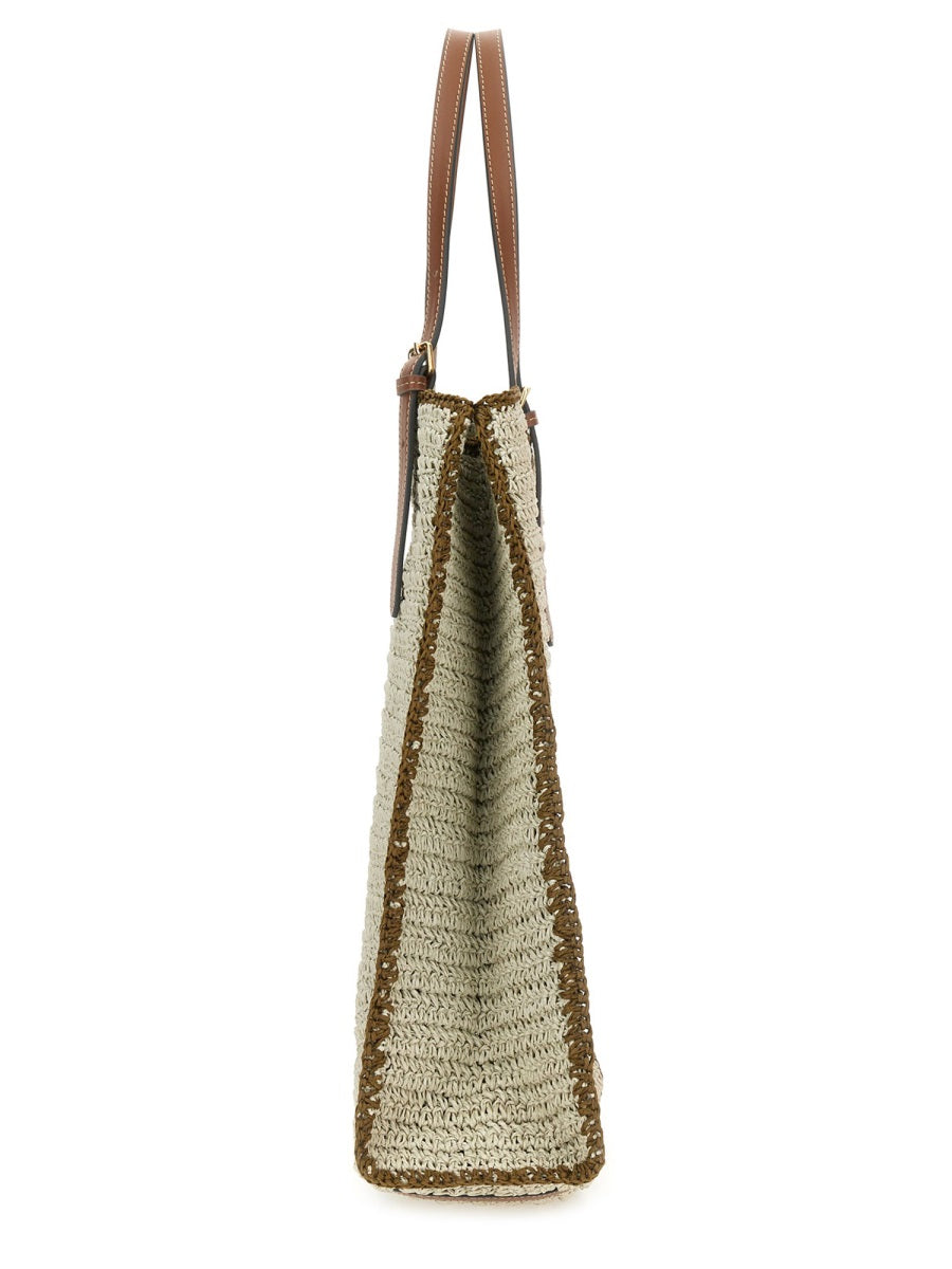ANYA HINDMARCH WINK Mini Raffia Handbag