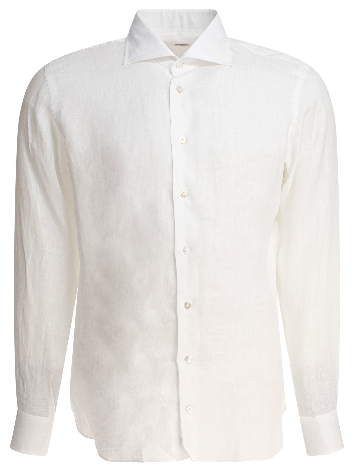 BORRIELLO Men's Mini Linen Shirt
