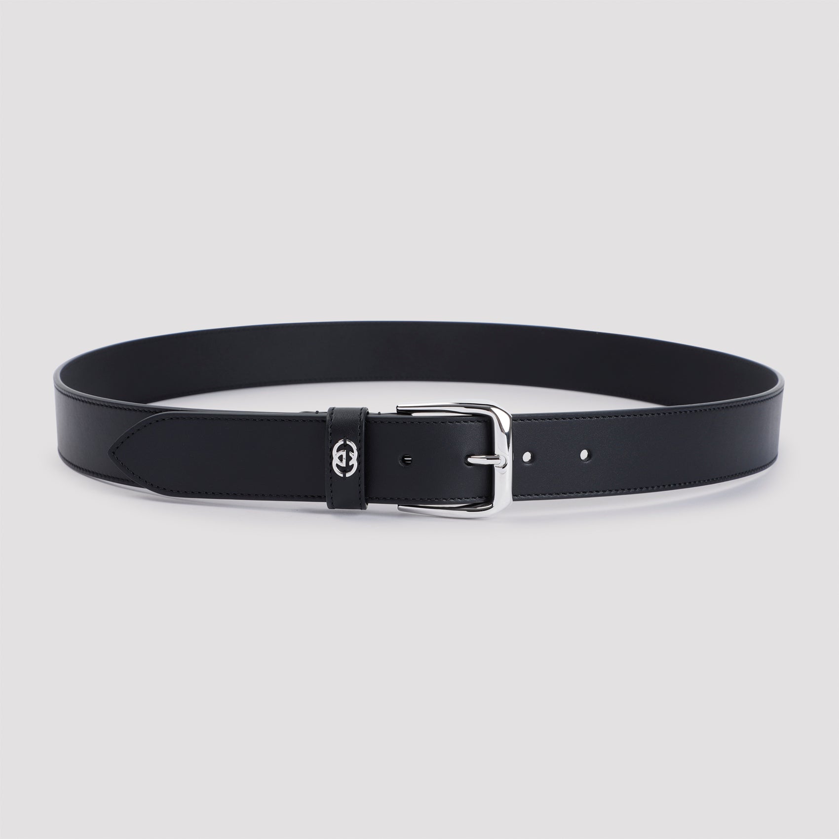 GUCCI Classic 3.5cm Leather Belt for Men