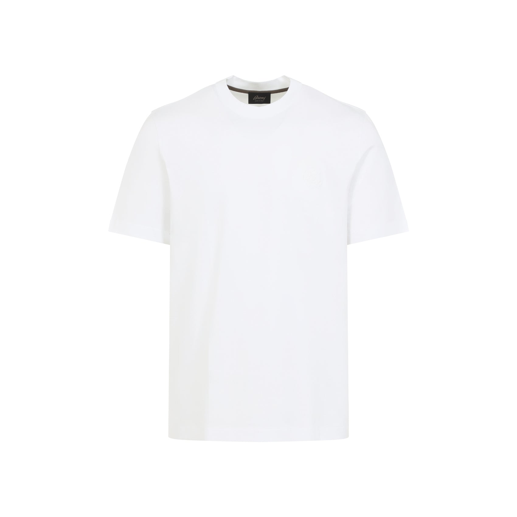 BRIONI Cotton T-Shirt for Men - FW25 Collection