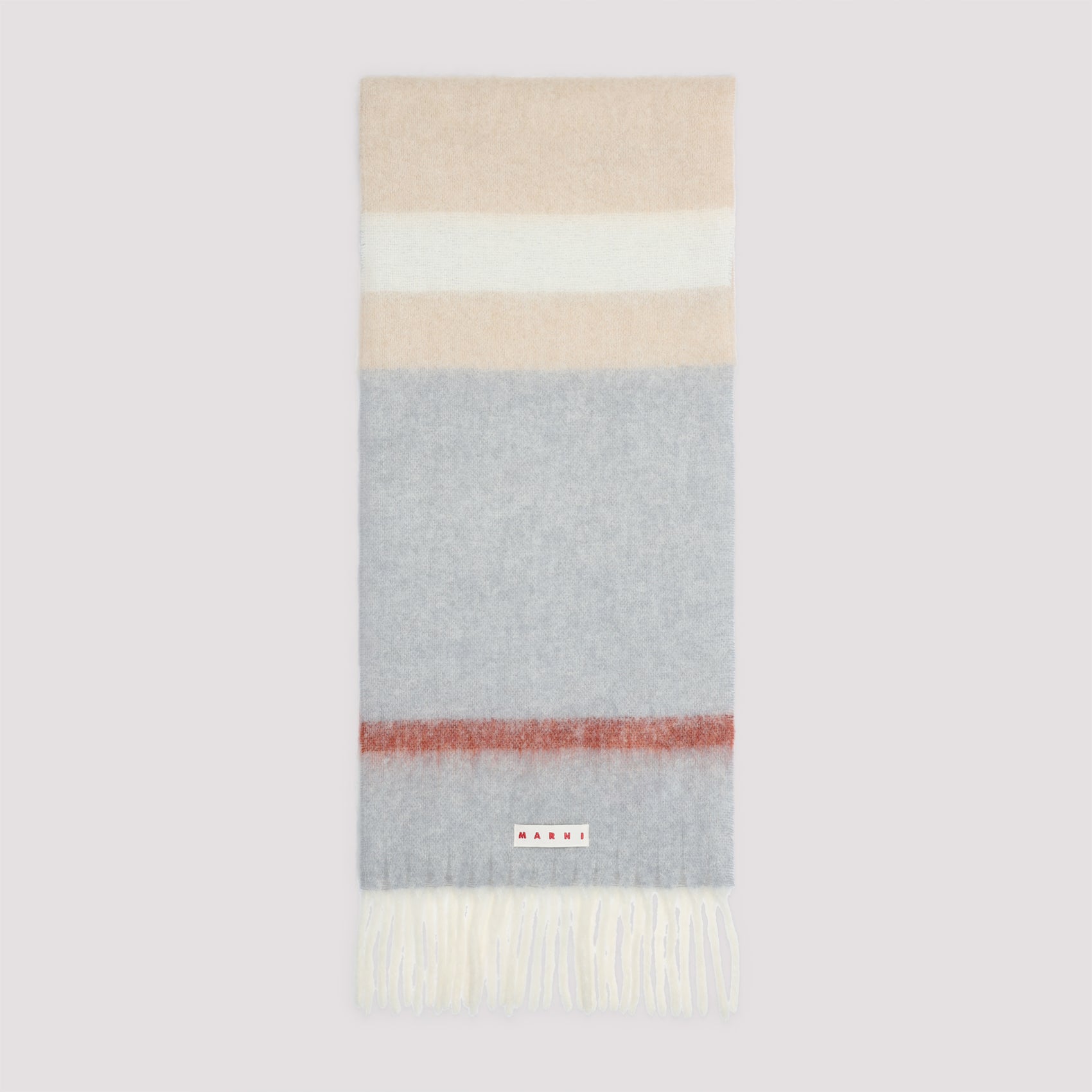 MARNI Alpaca and Mohair Scarf - 35cm x 255cm