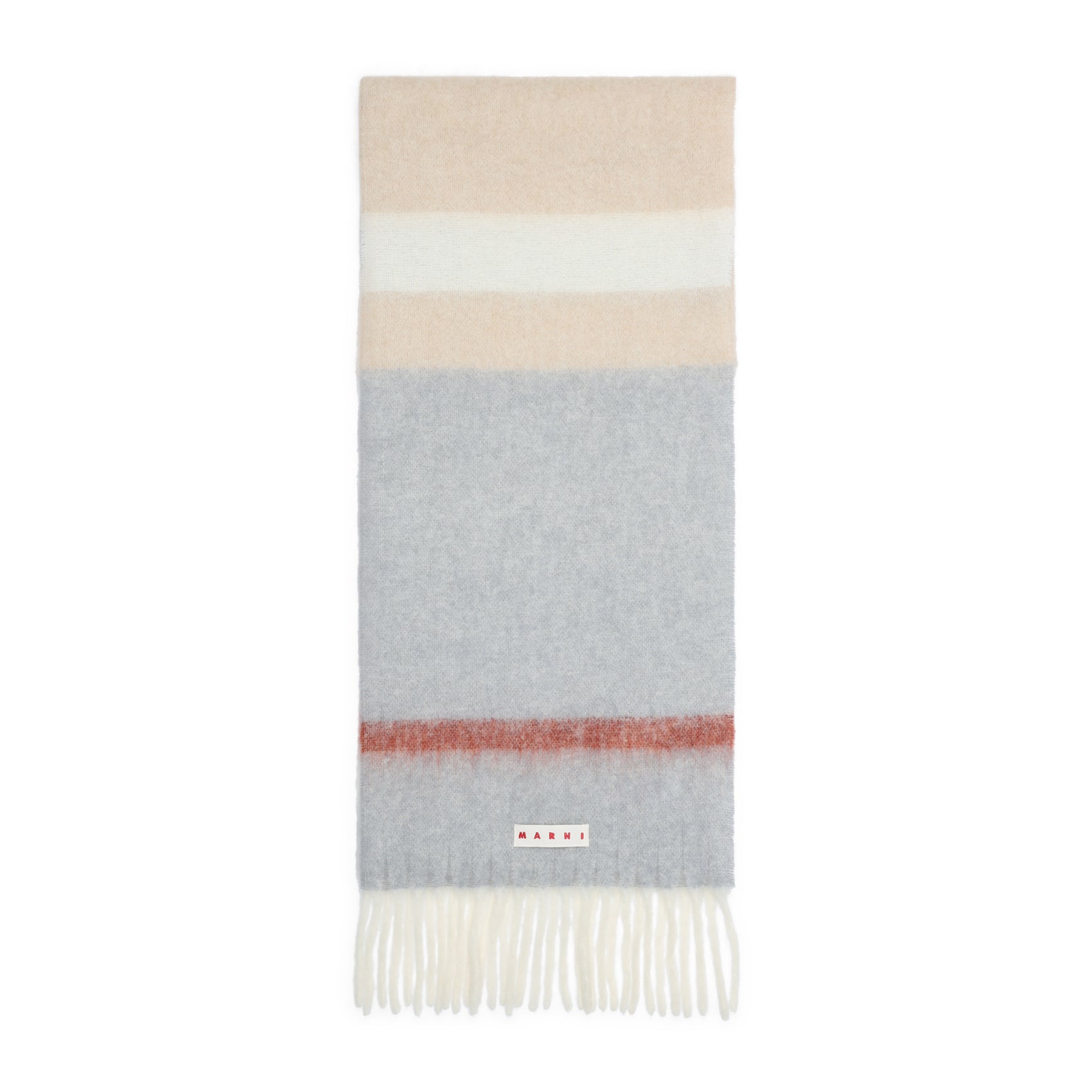 MARNI Alpaca and Mohair Scarf - 35cm x 255cm