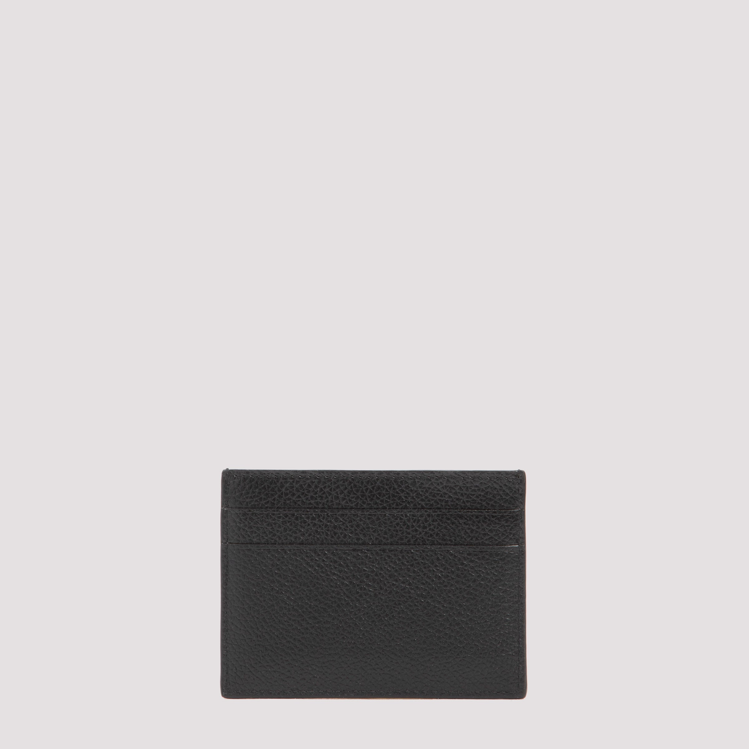 BALENCIAGA Mini Leather Cash Card Holder