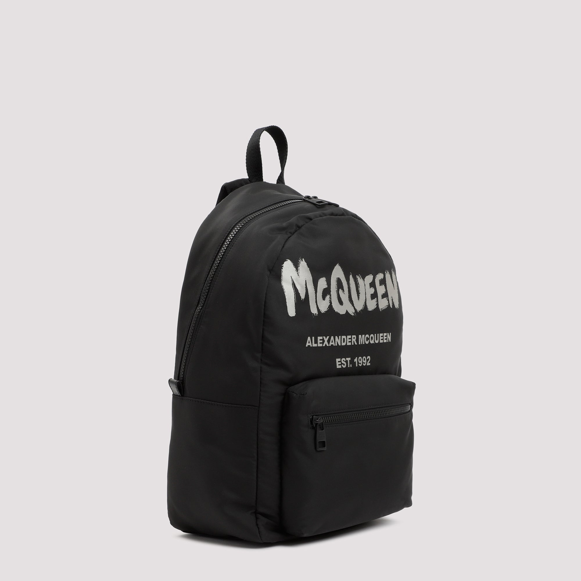 ALEXANDER MCQUEEN Graffiti Metropolitan Printed Backpack - 29cm x 41cm x 14cm
