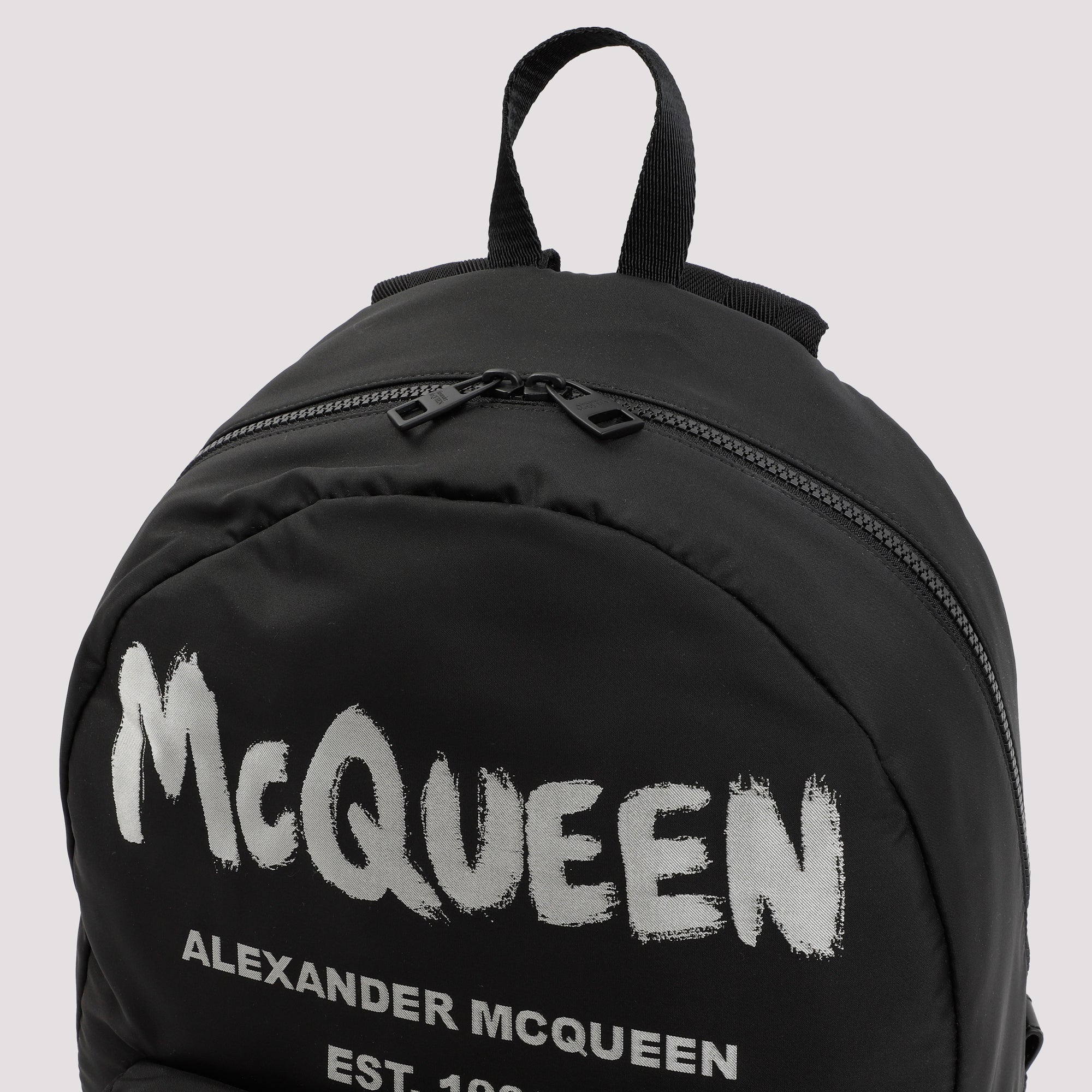 ALEXANDER MCQUEEN Graffiti Metropolitan Printed Backpack - 29cm x 41cm x 14cm